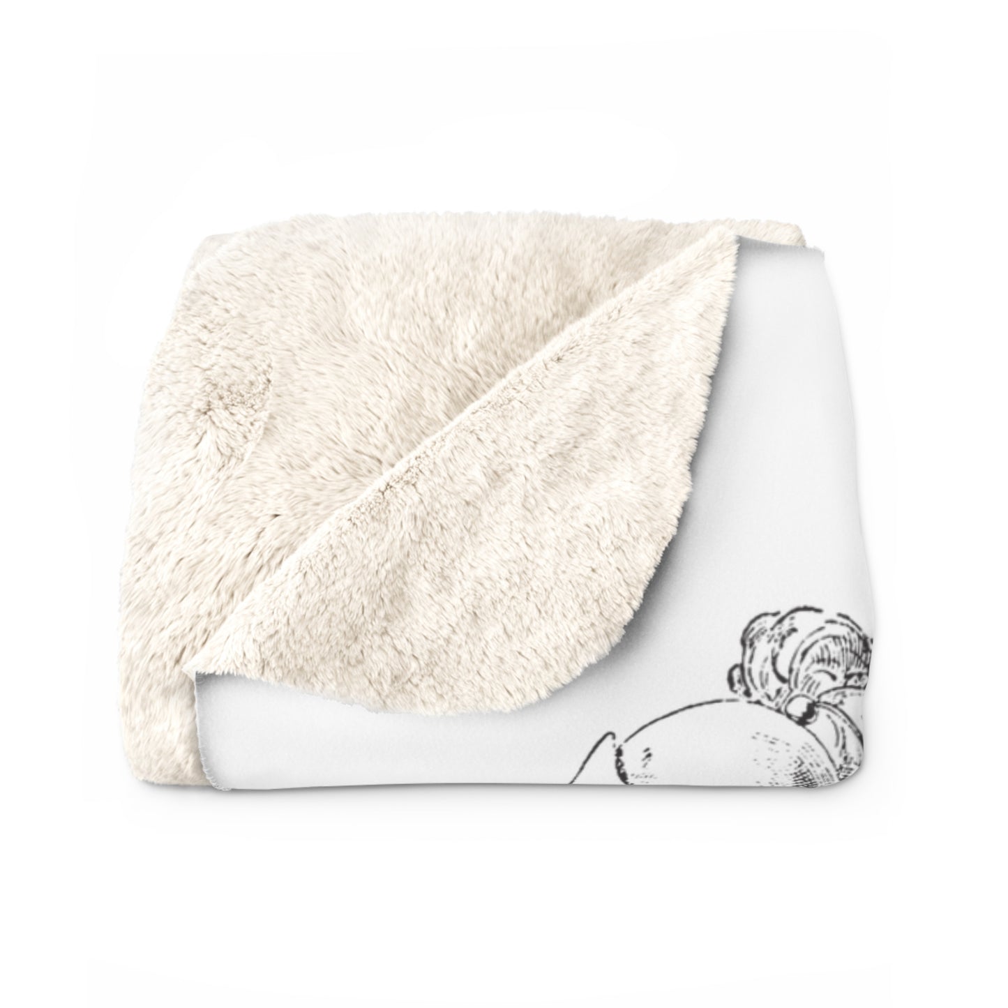 Armor of God Sherpa Fleece Blanket