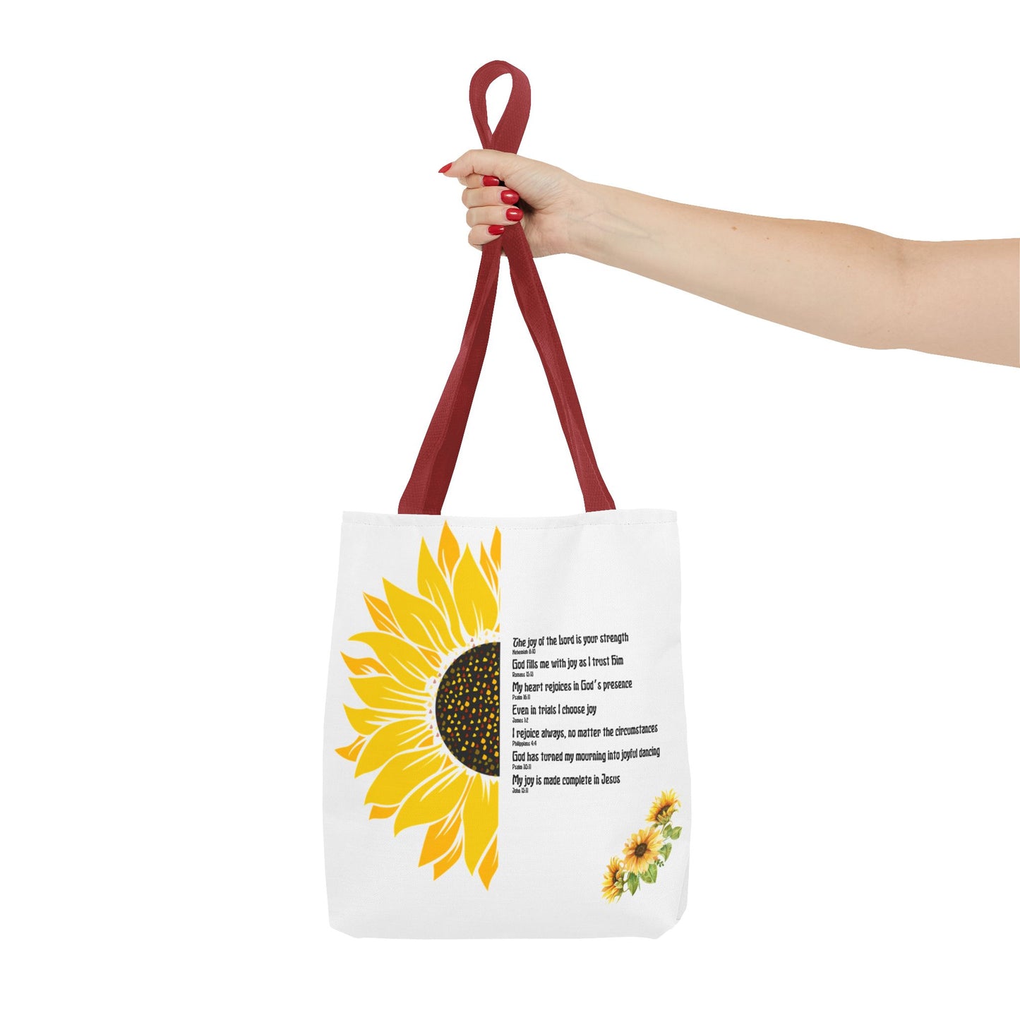 Joy Affirmations Tote Bag
