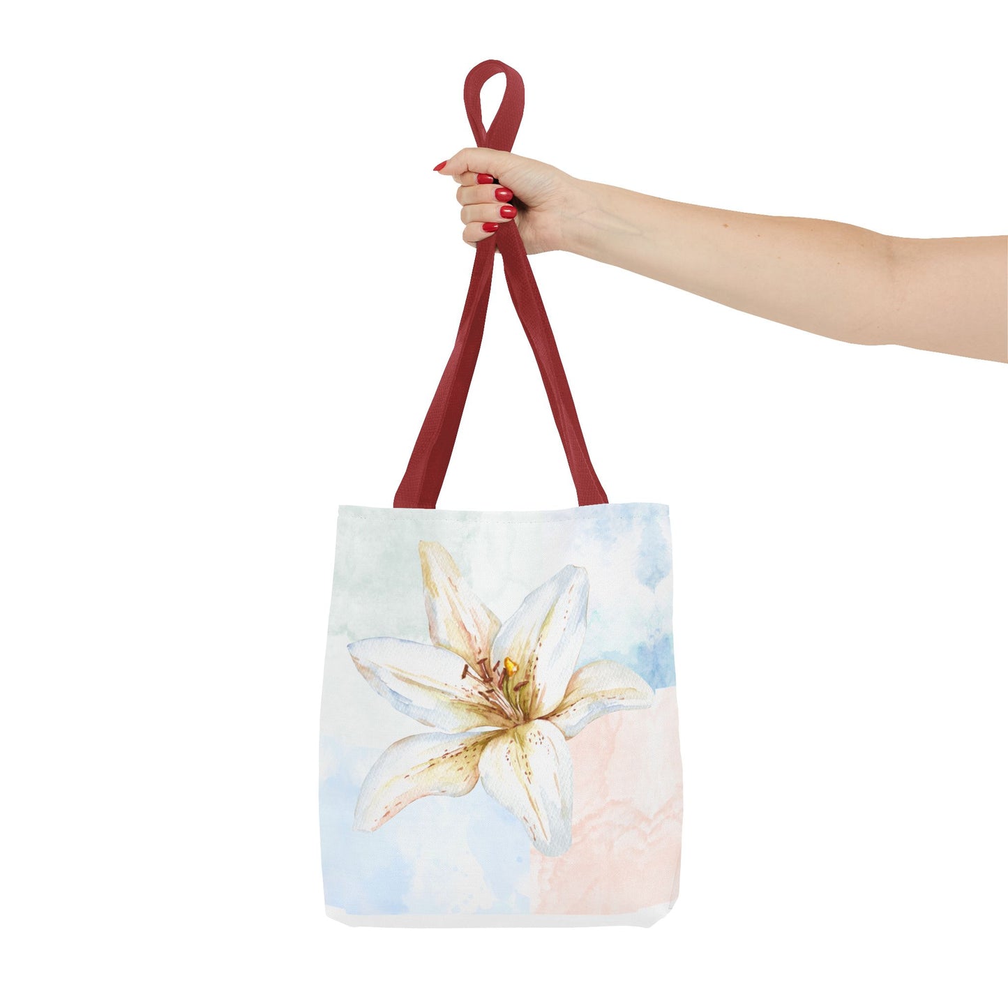 White Lily Tote Bag