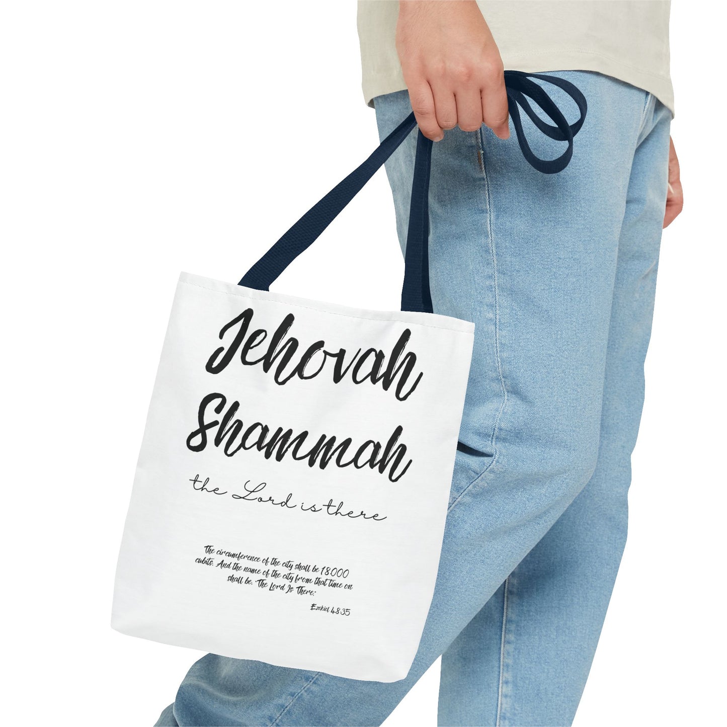 Jehovah Shammah Tote Bag