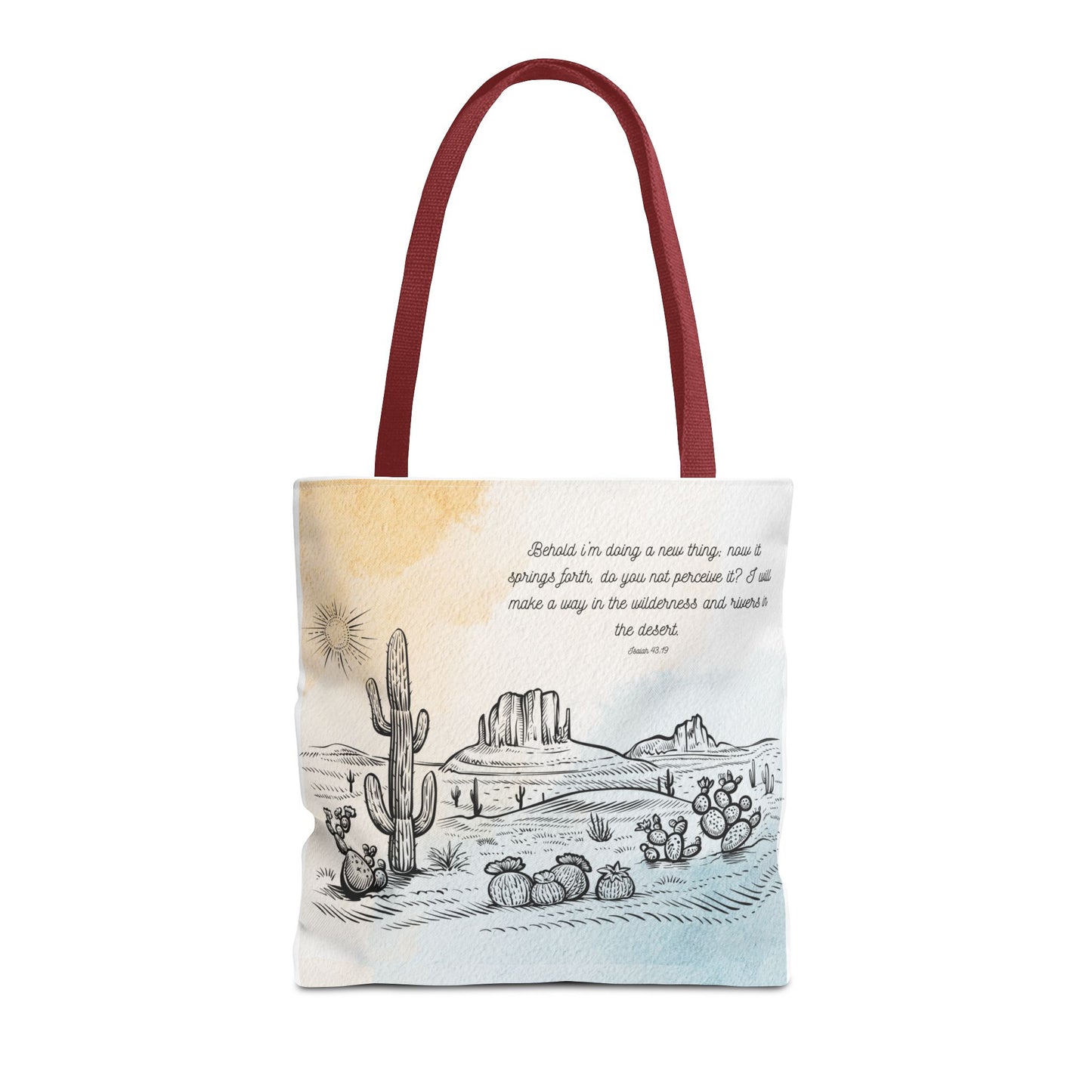 Behold I’m doing a New Thing Tote Bag