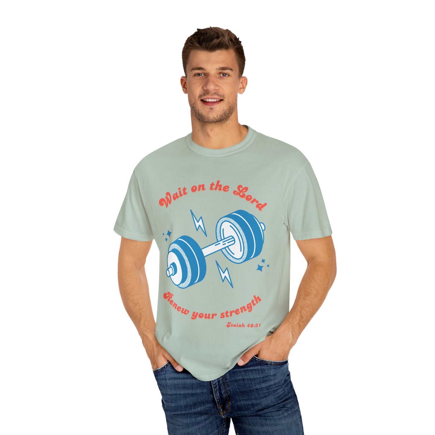 Wait on the Lord Renew your Strength unisex t-shirt