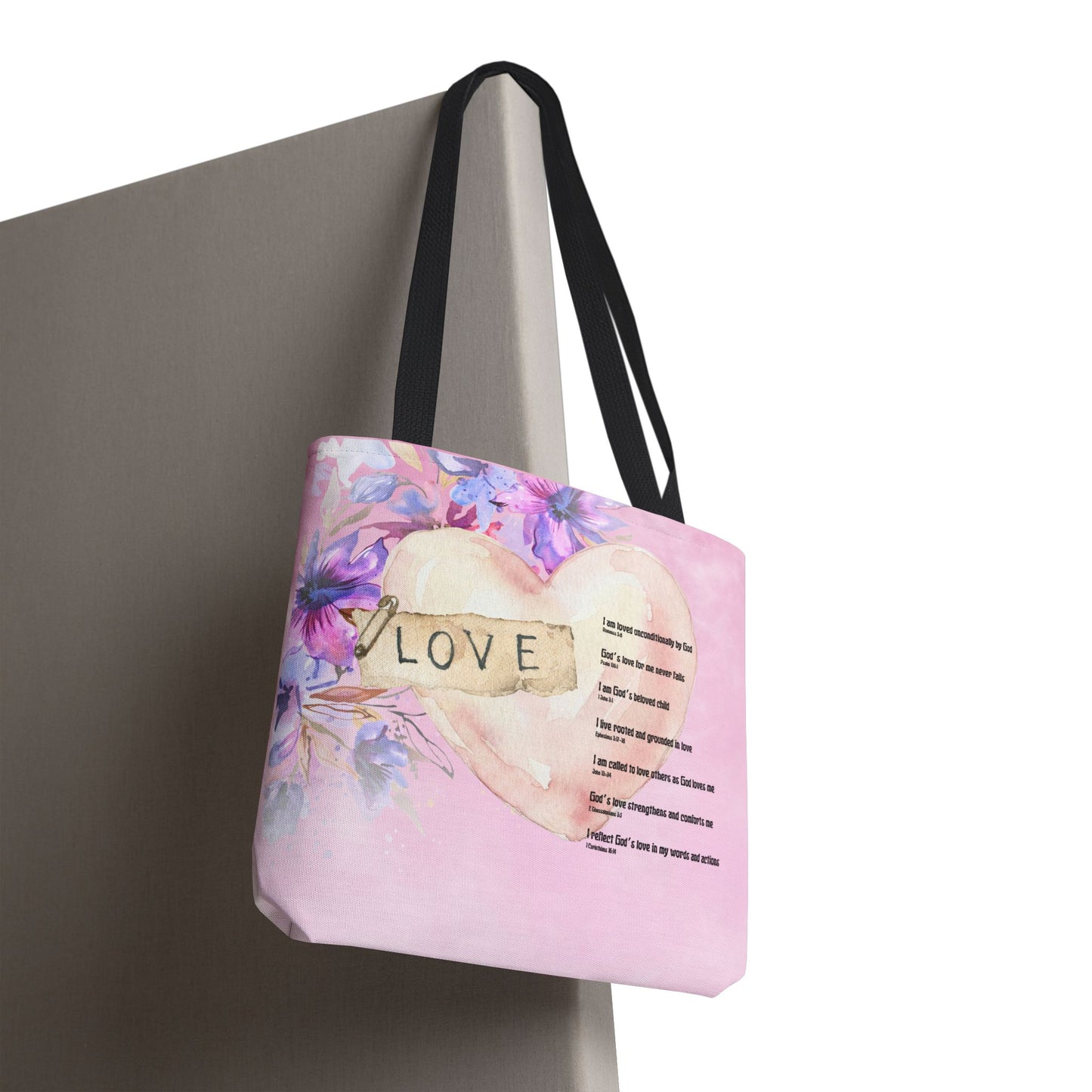 Love Affirmations Tote Bag