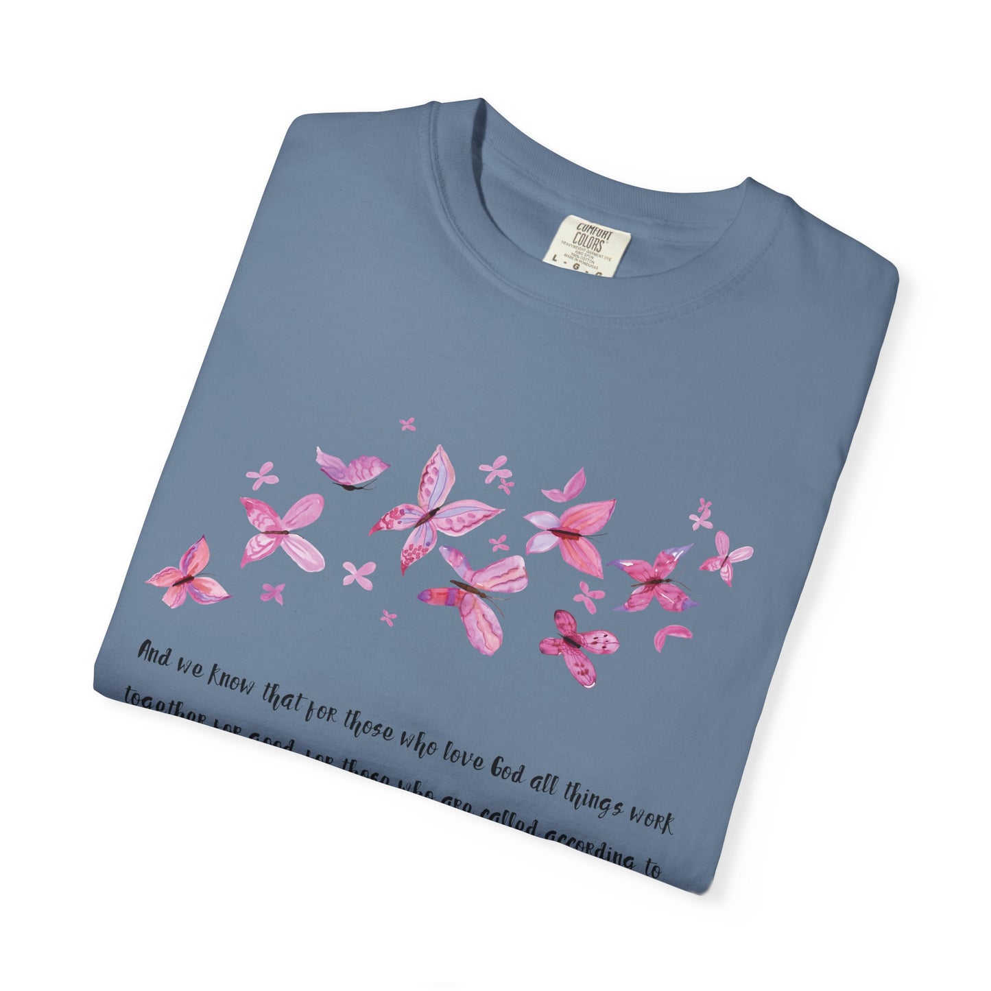 Romans 8:28 with grace T-shirt