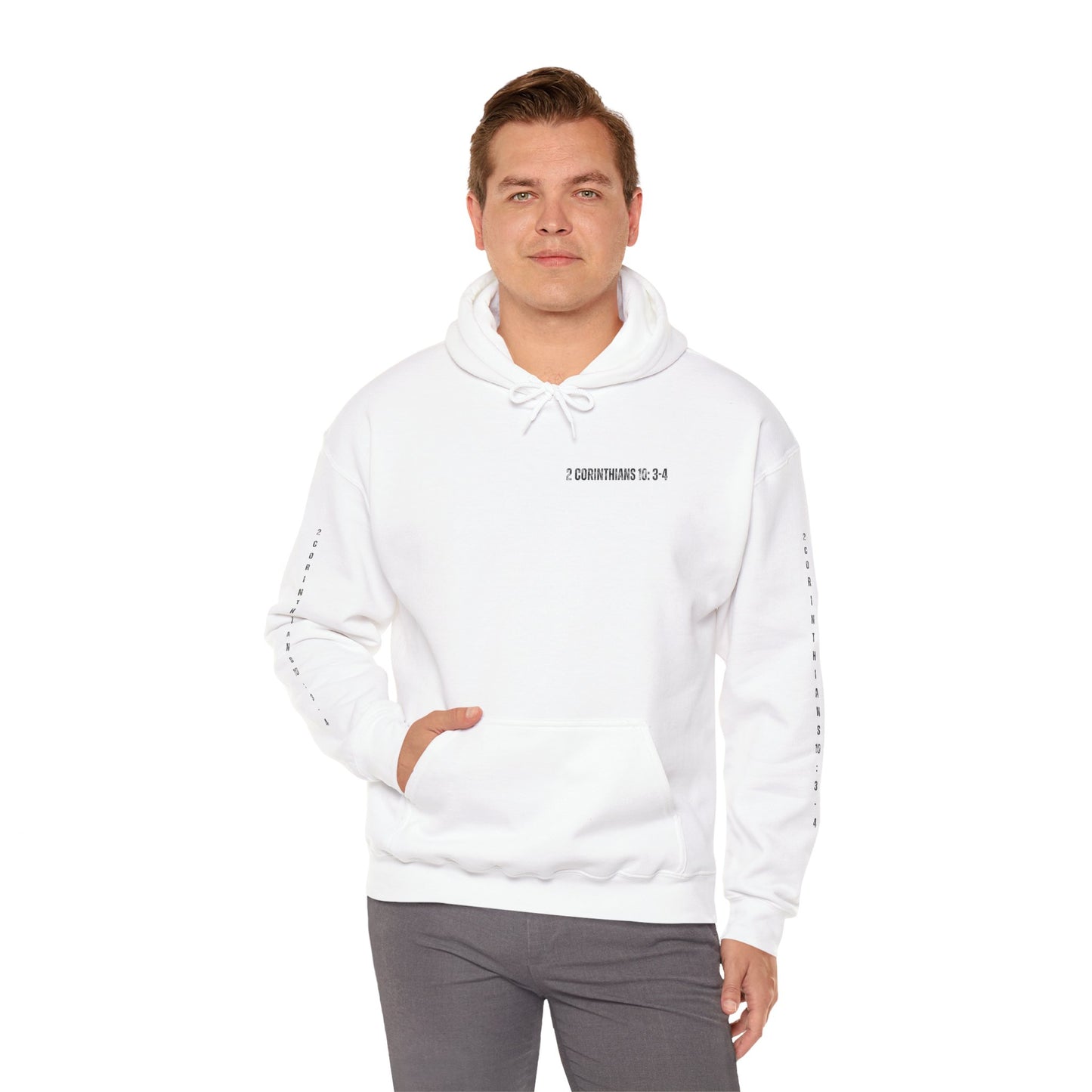 2 Corinthians 10:3-4 Sweatshirt