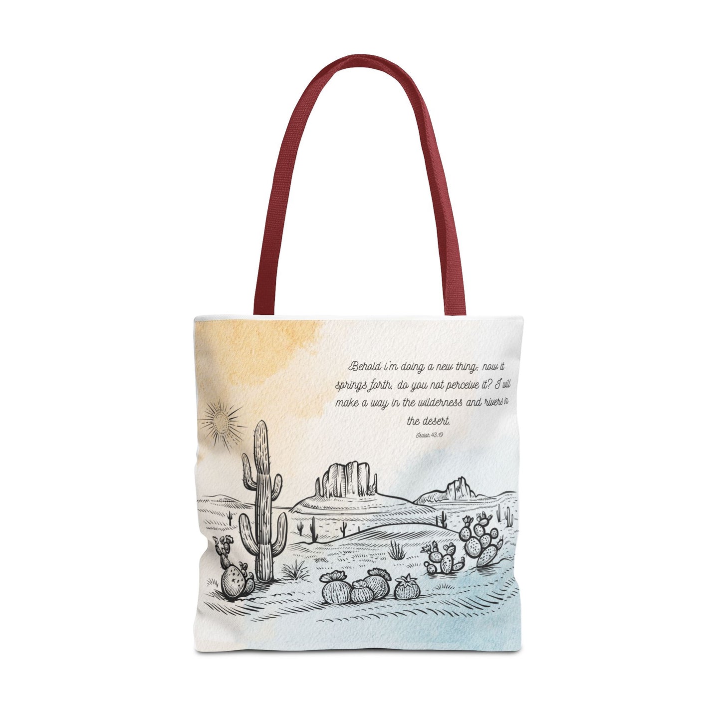 Behold I’m doing a New Thing Tote Bag