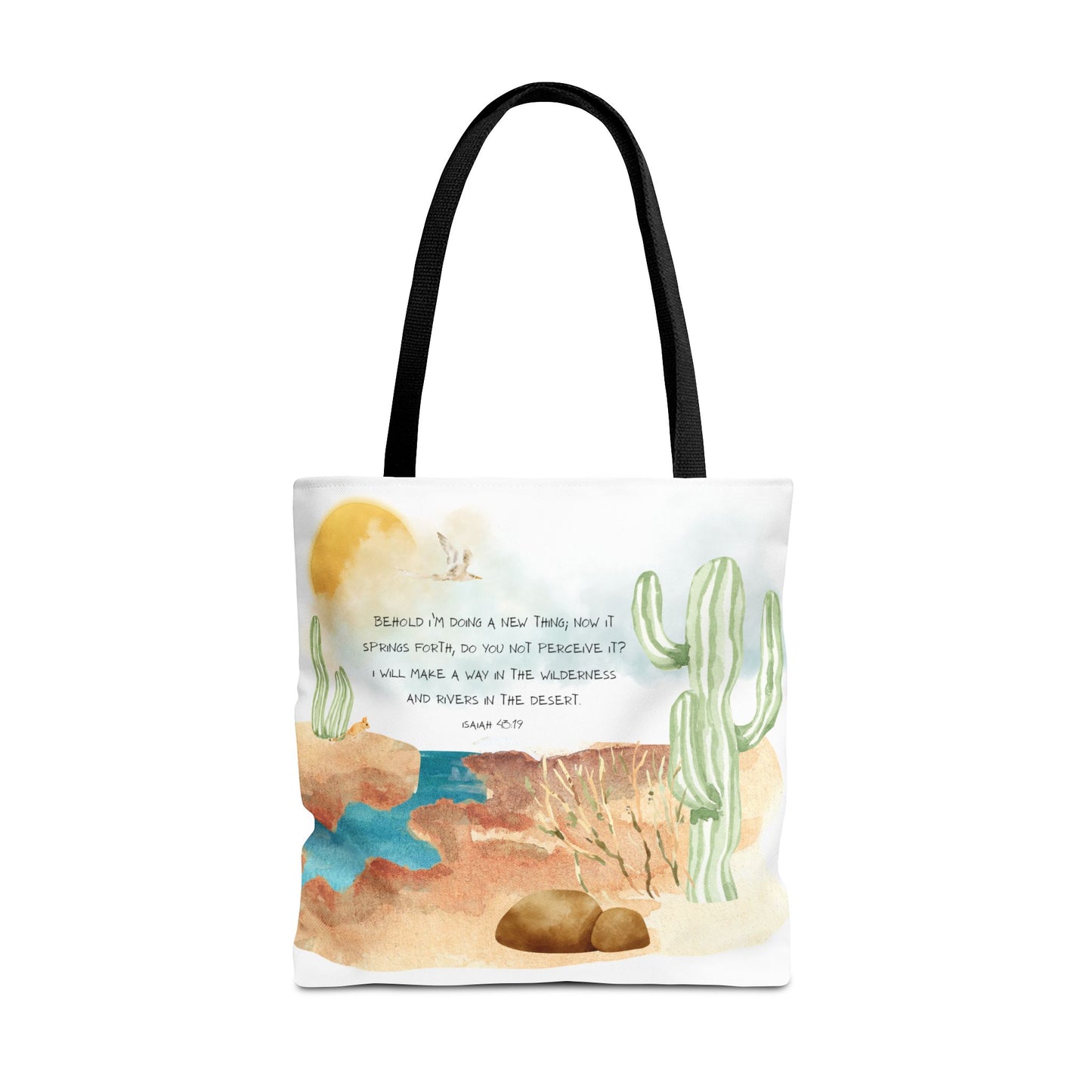 Isaiah 43:19 Tote Bag