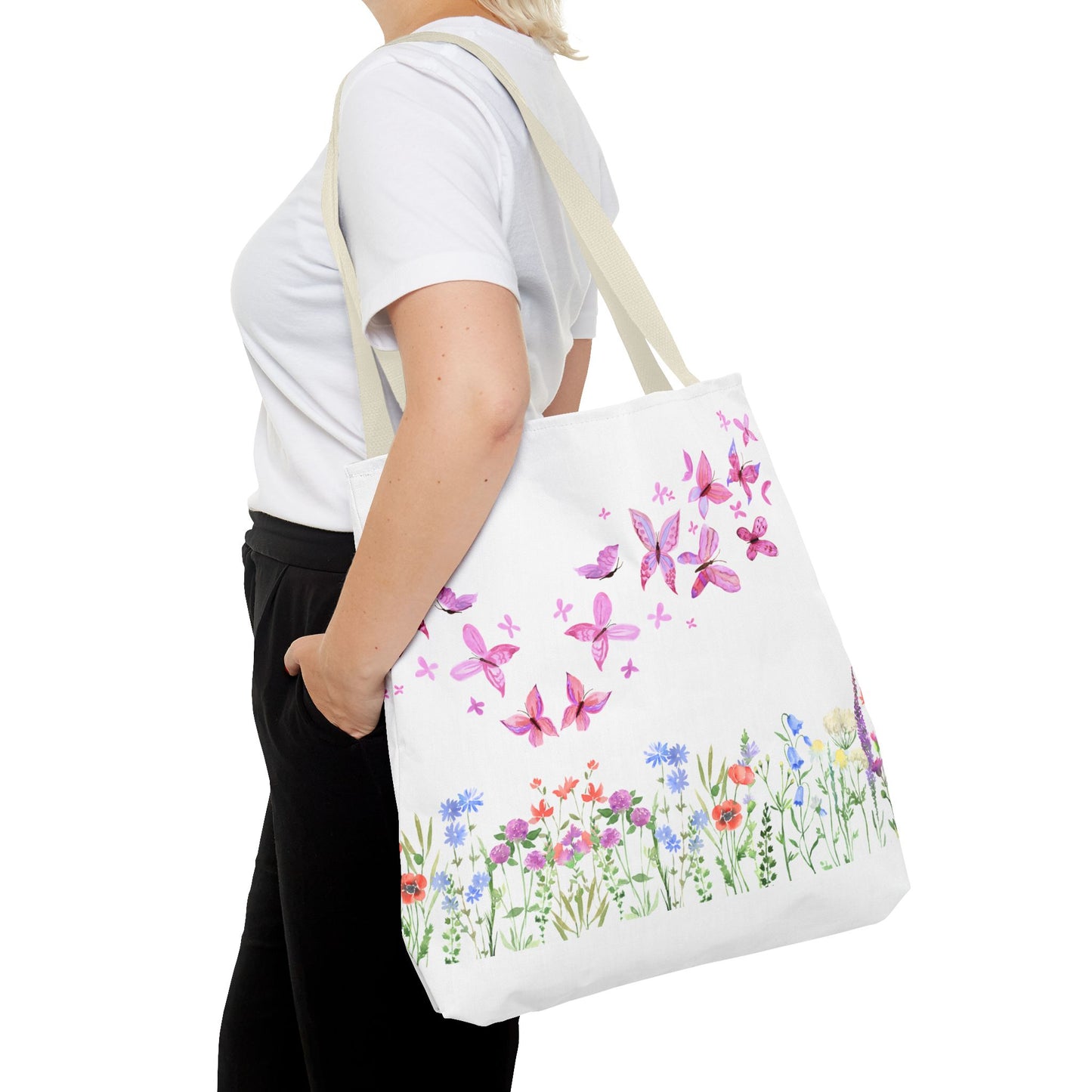 Butterfly Garden Tote Bag