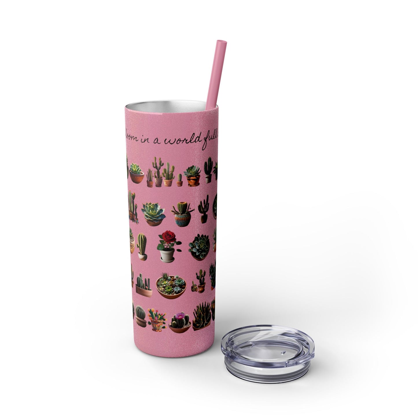 Dare to Bloom Tumbler Cup