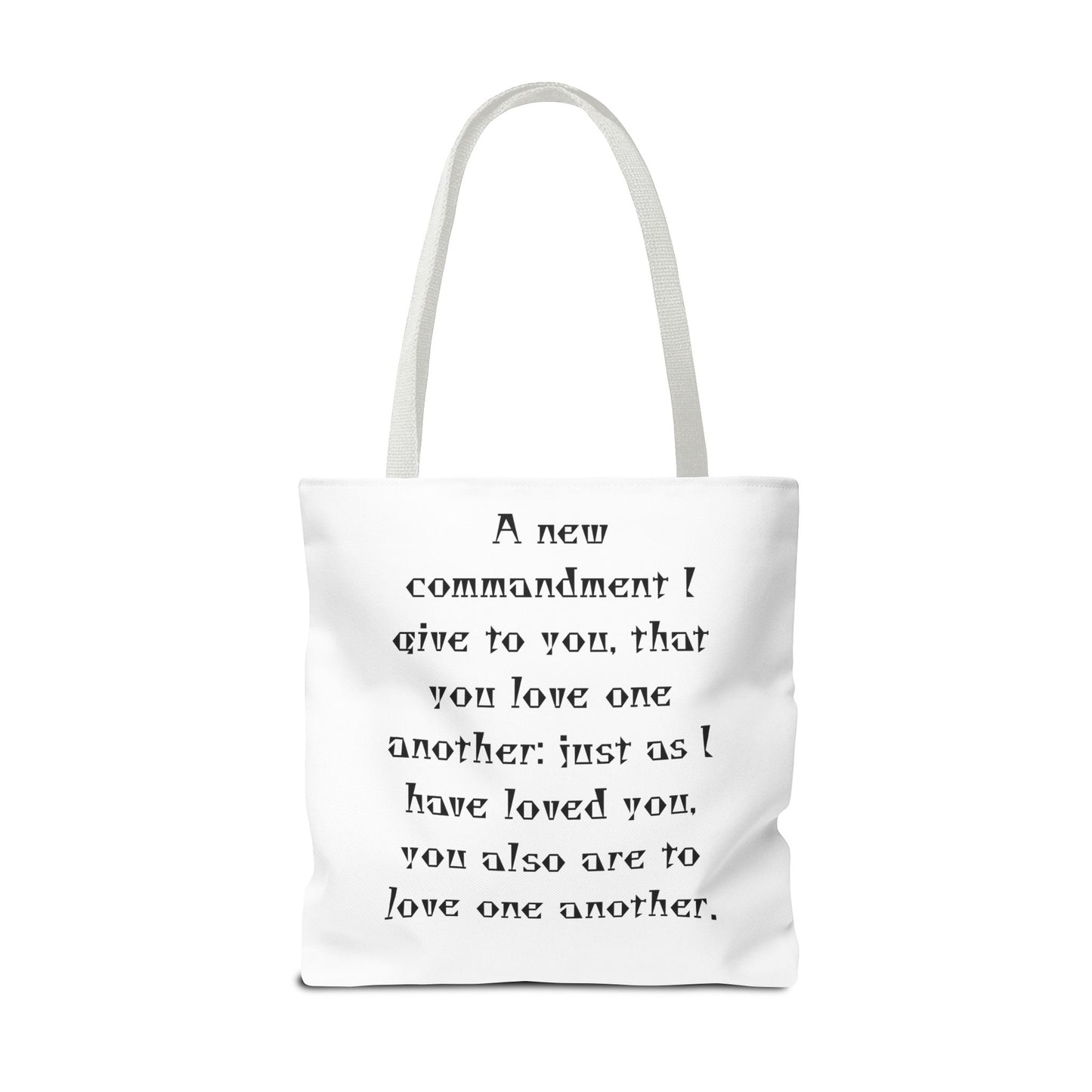 John 13:34 Tote Bag