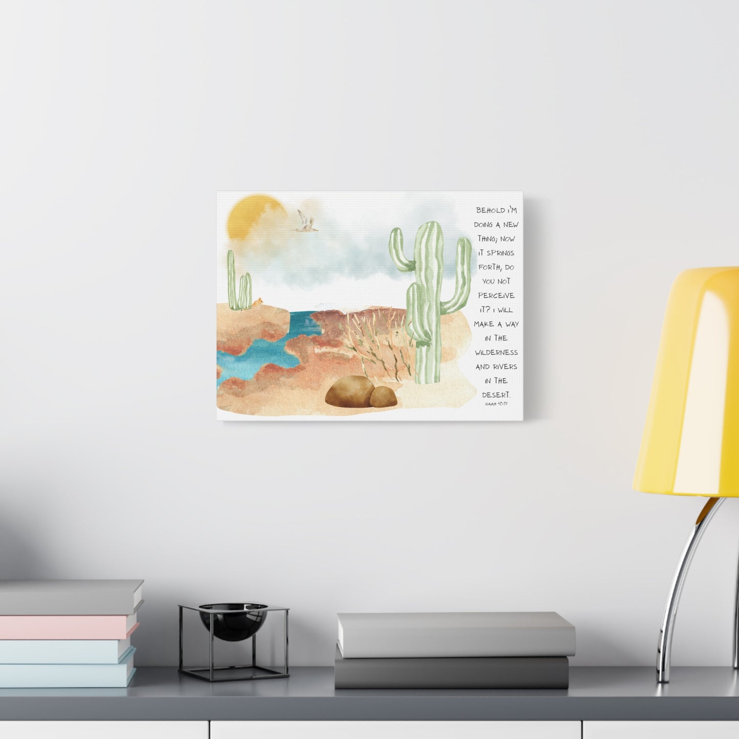 Isaiah 43:19 Canvas Art