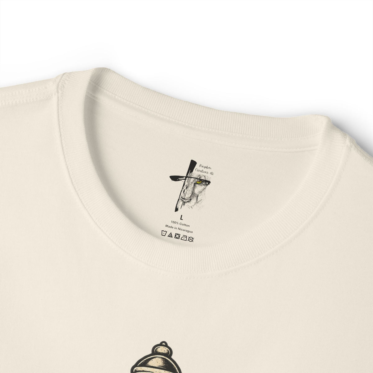 Stand Firm Sword Tee — Christian Faith Graphic T-Shirt (1 Corinthians 16:13)