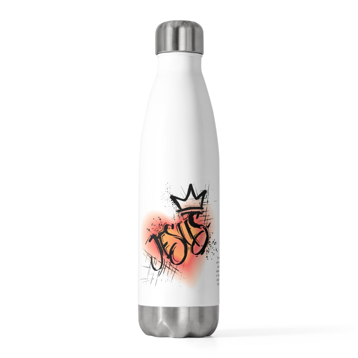 King Jesus 20oz Insulated Water Bottle