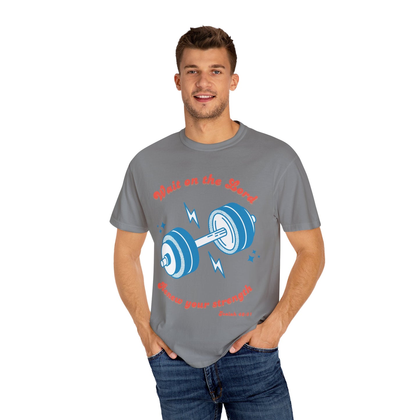 Wait on the Lord Renew your Strength unisex t-shirt