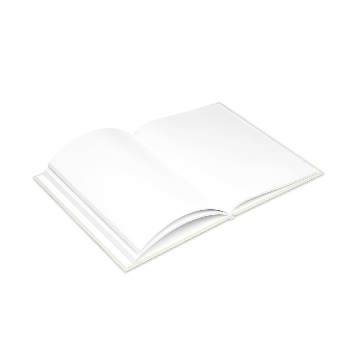 Beige Be Ye Kind Hardcover Notebook with Puffy Covers