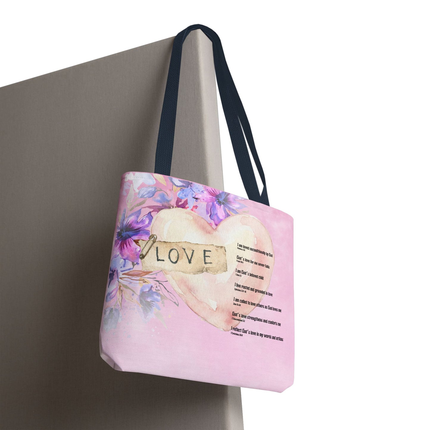 Love Affirmations Tote Bag
