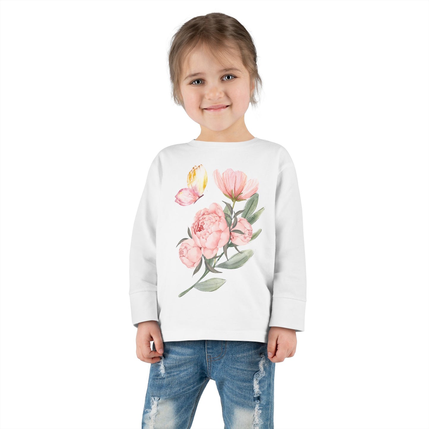 Magnolia bloom Toddler Long Sleeve Tee