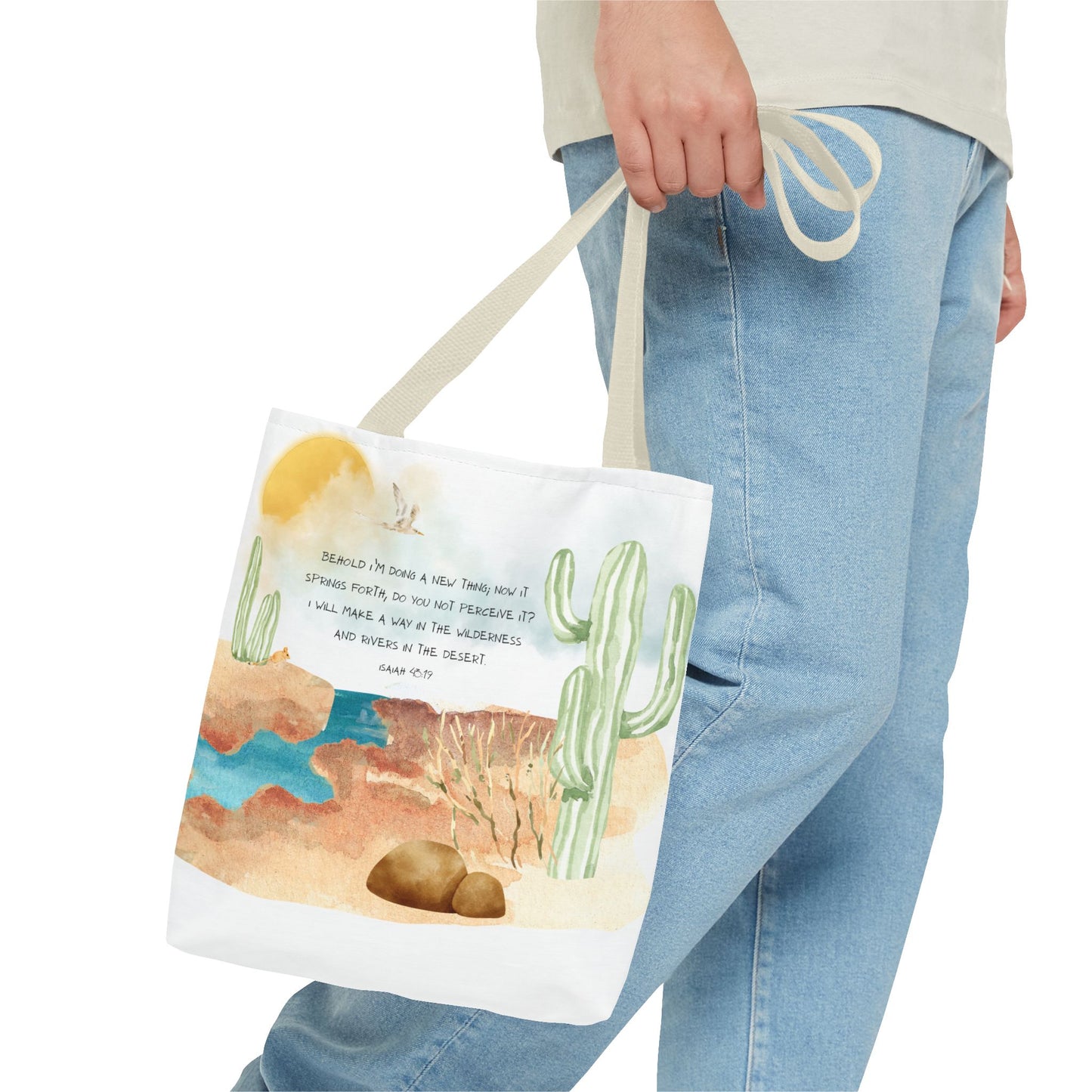 Isaiah 43:19 Tote Bag