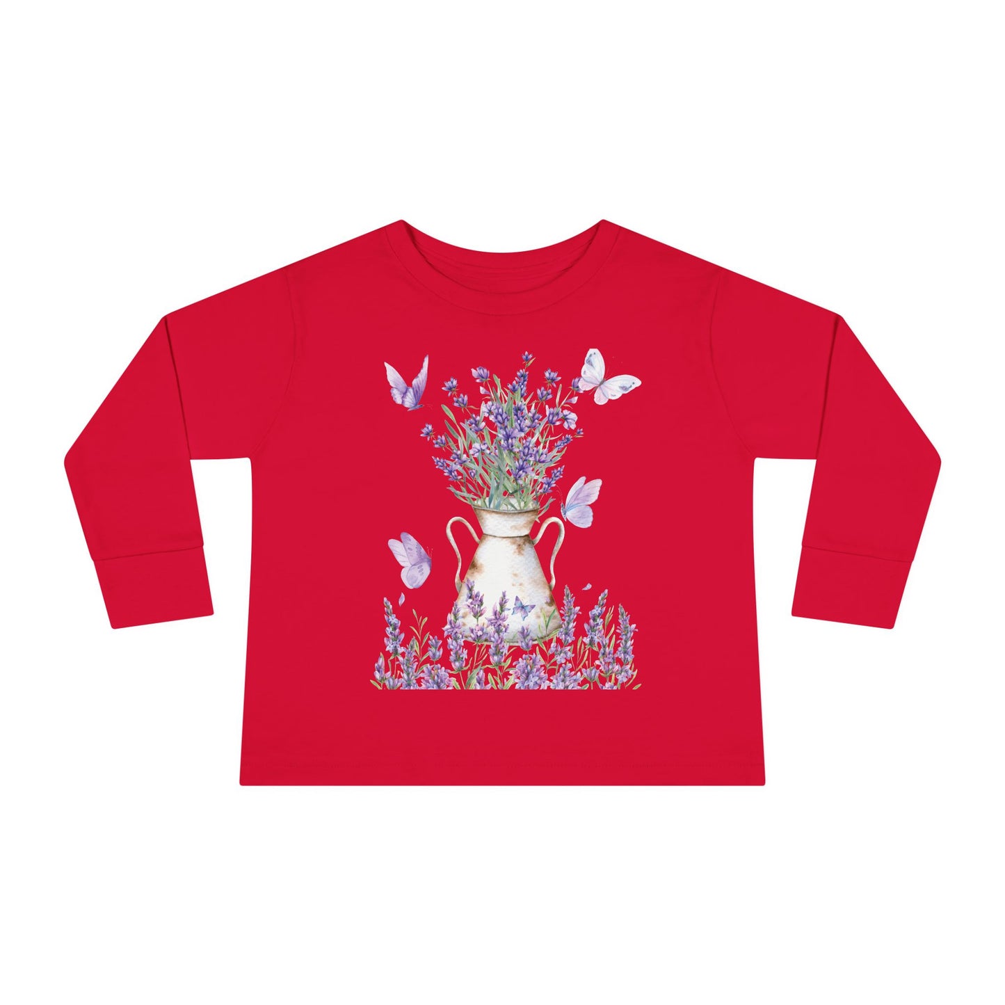 Lilacs Toddler Long Sleeve Tee