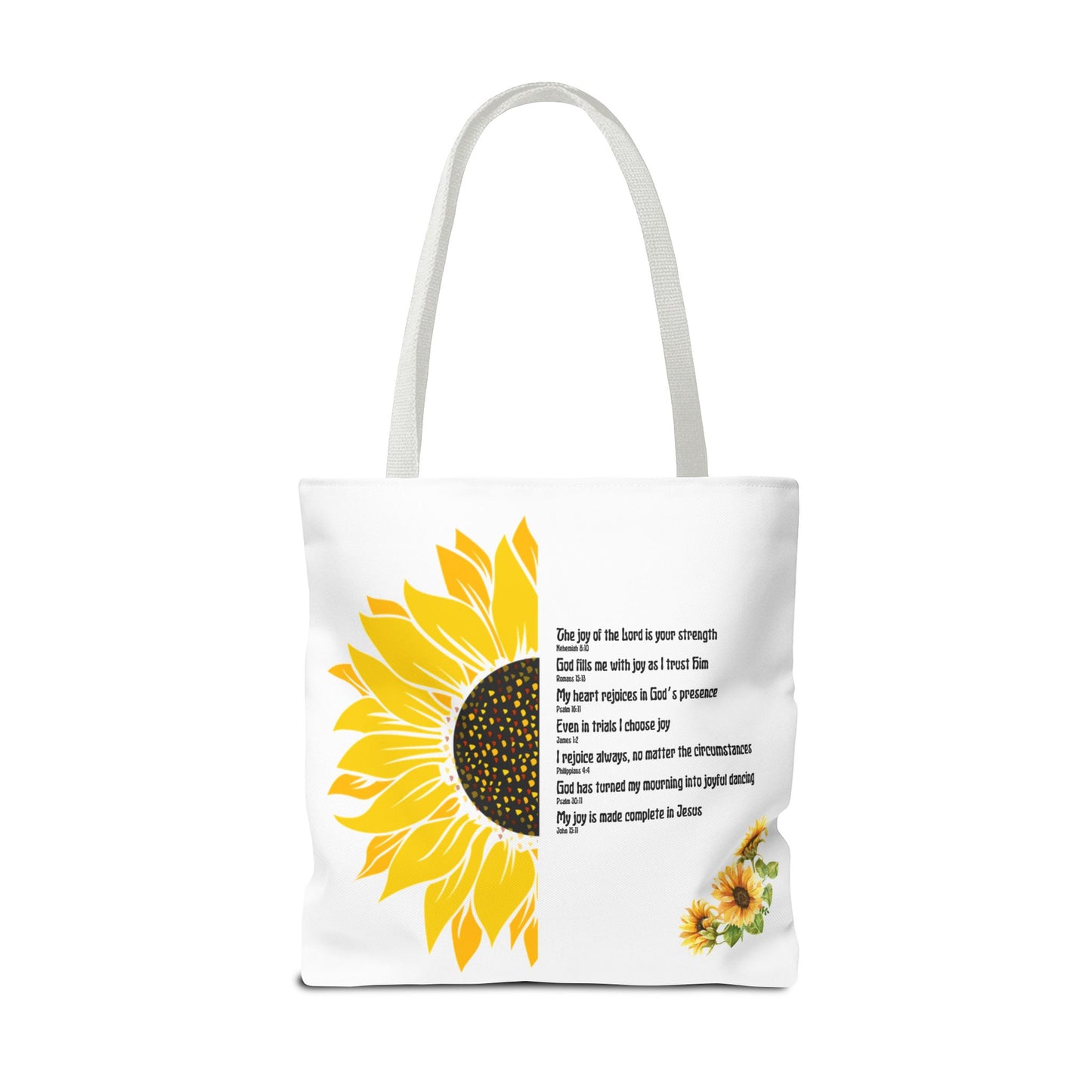 Joy Affirmations Tote Bag