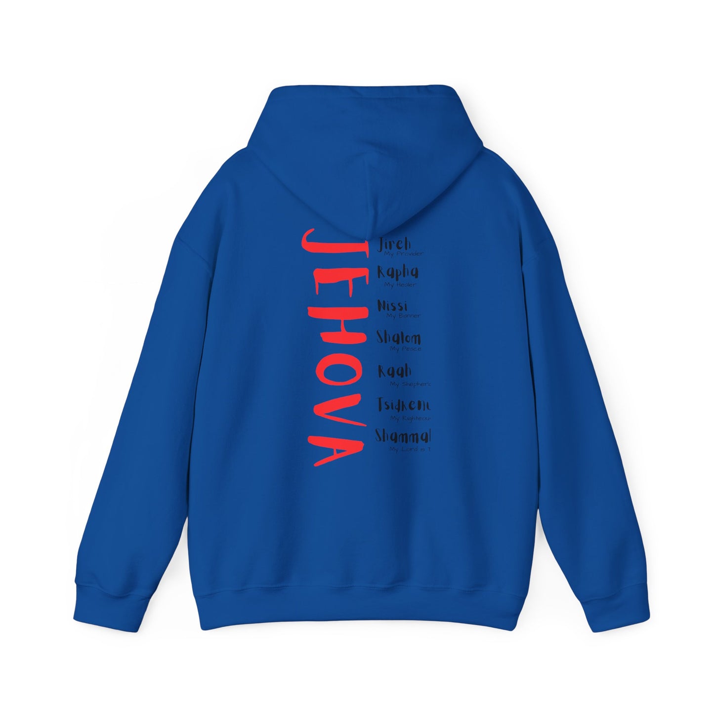 Jehovah Hooded Sweatshirt - Comfort and Spirituality