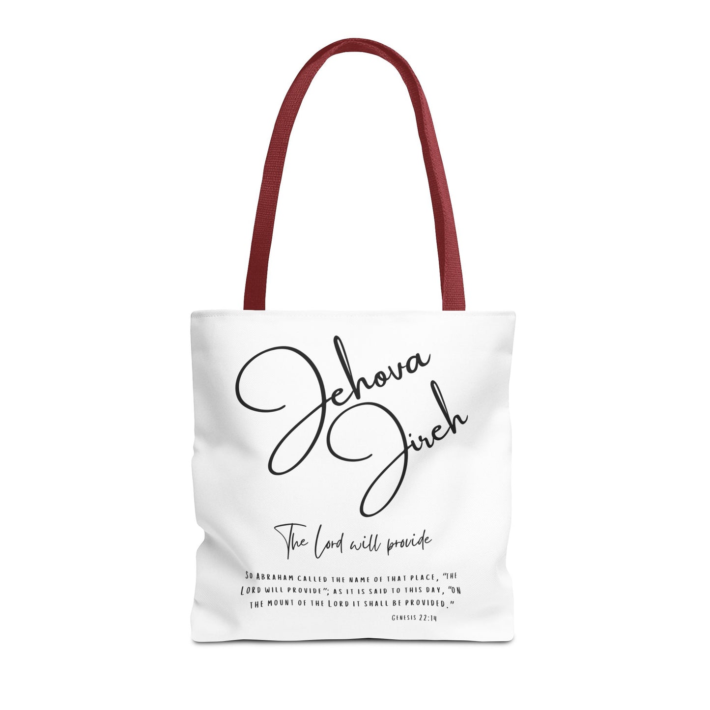 Jehova Jireh Tote Bag