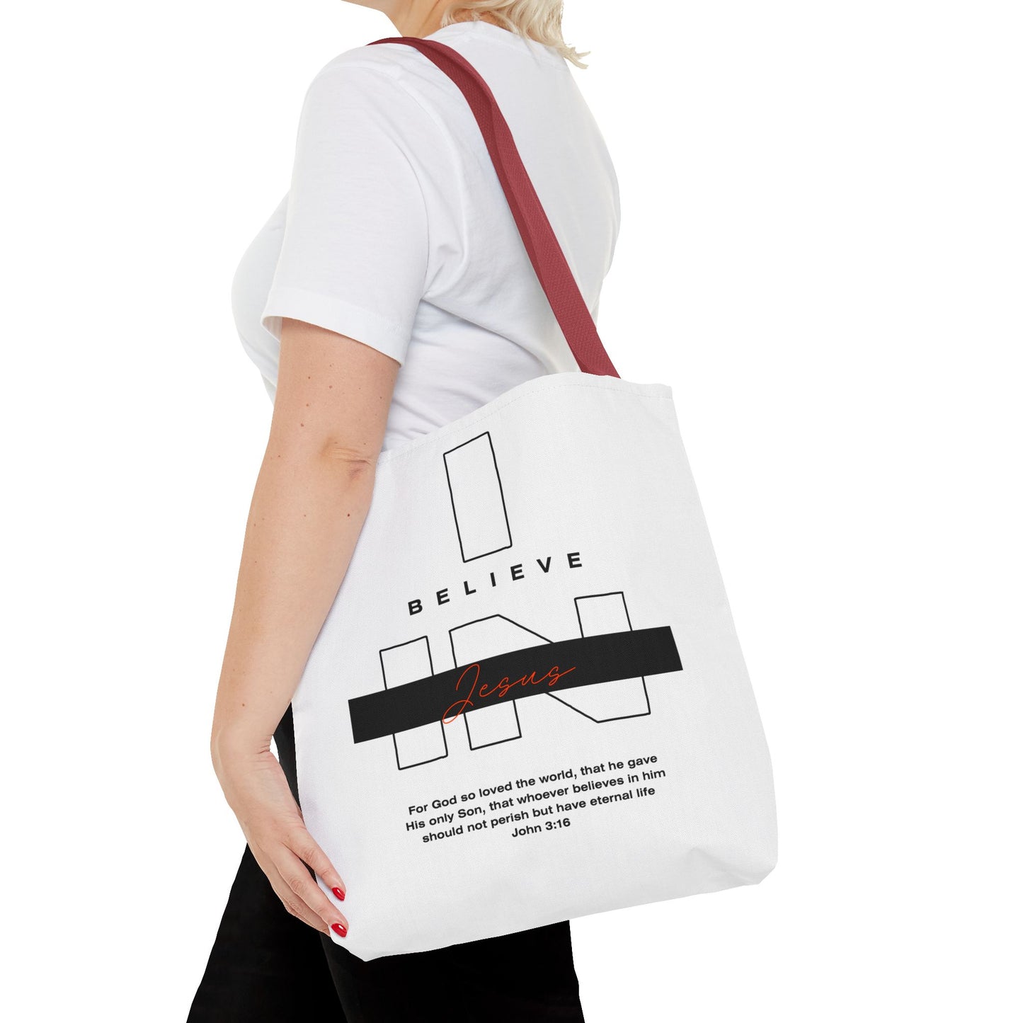 I Believe in Jesus Tote Bag