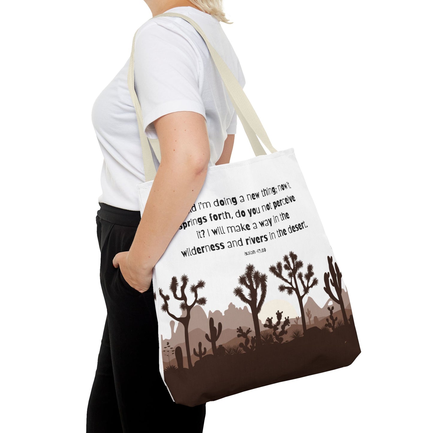Rivers in the Desert Tote Bag