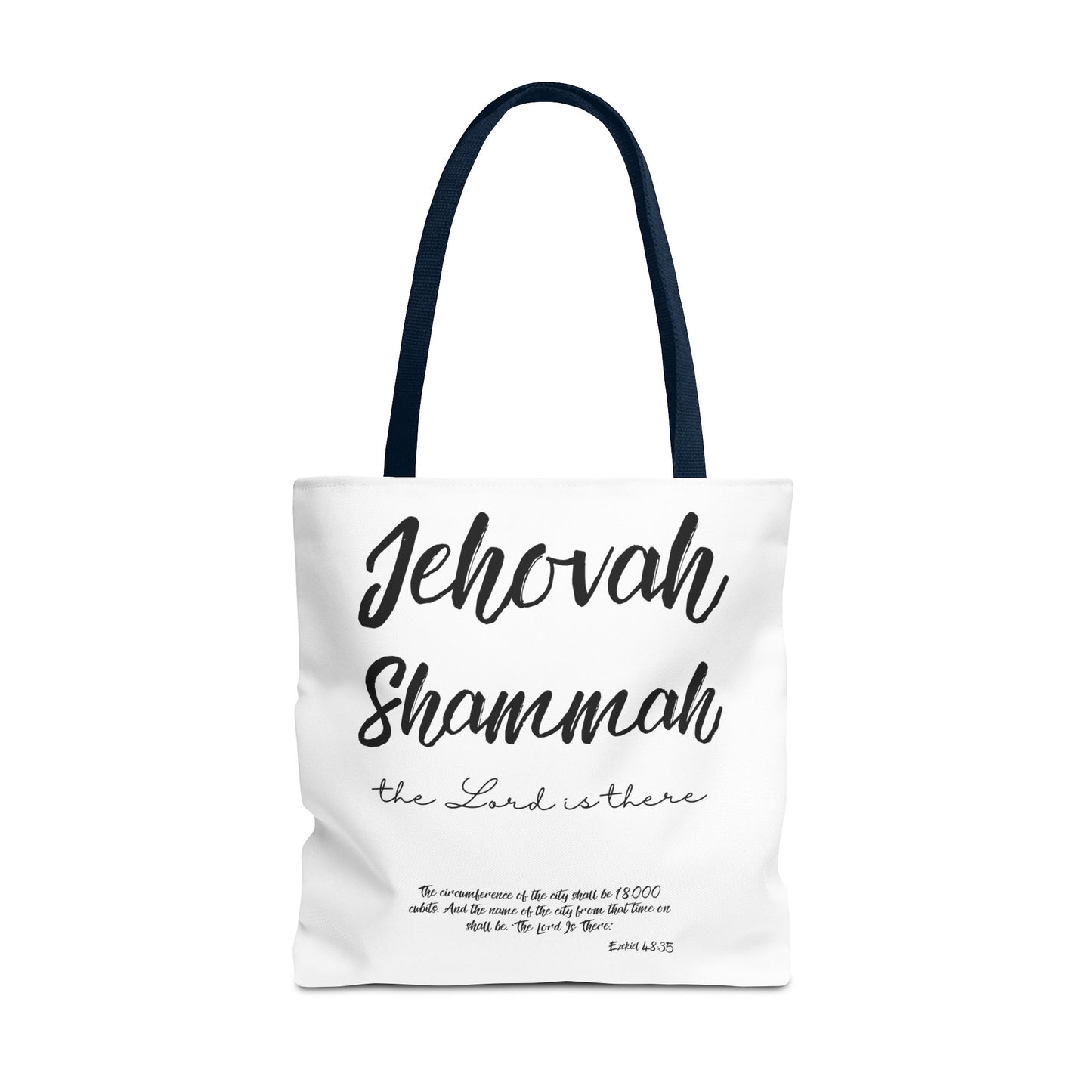 Jehovah Shammah Tote Bag