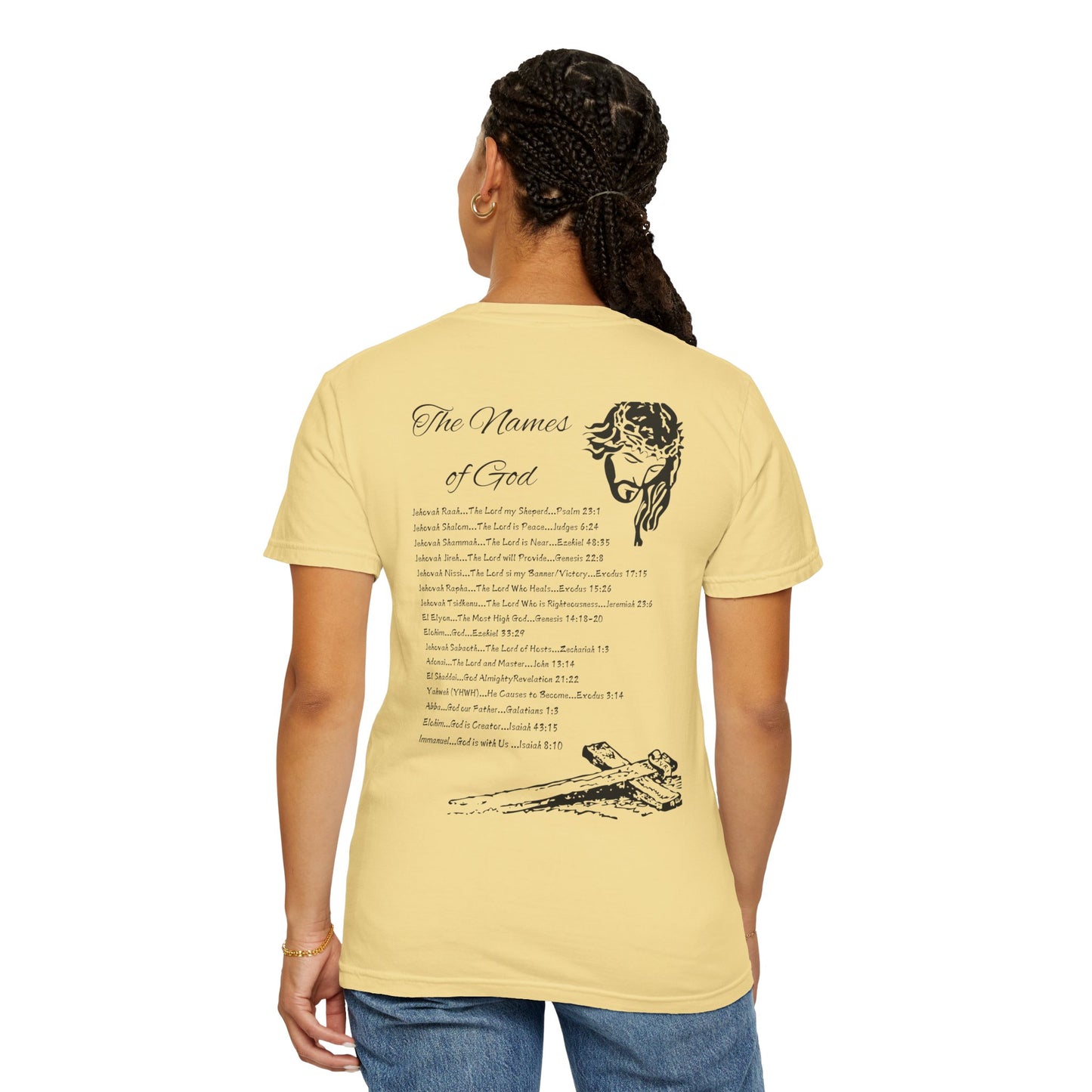 Names of God Faith Inspired Streetwear