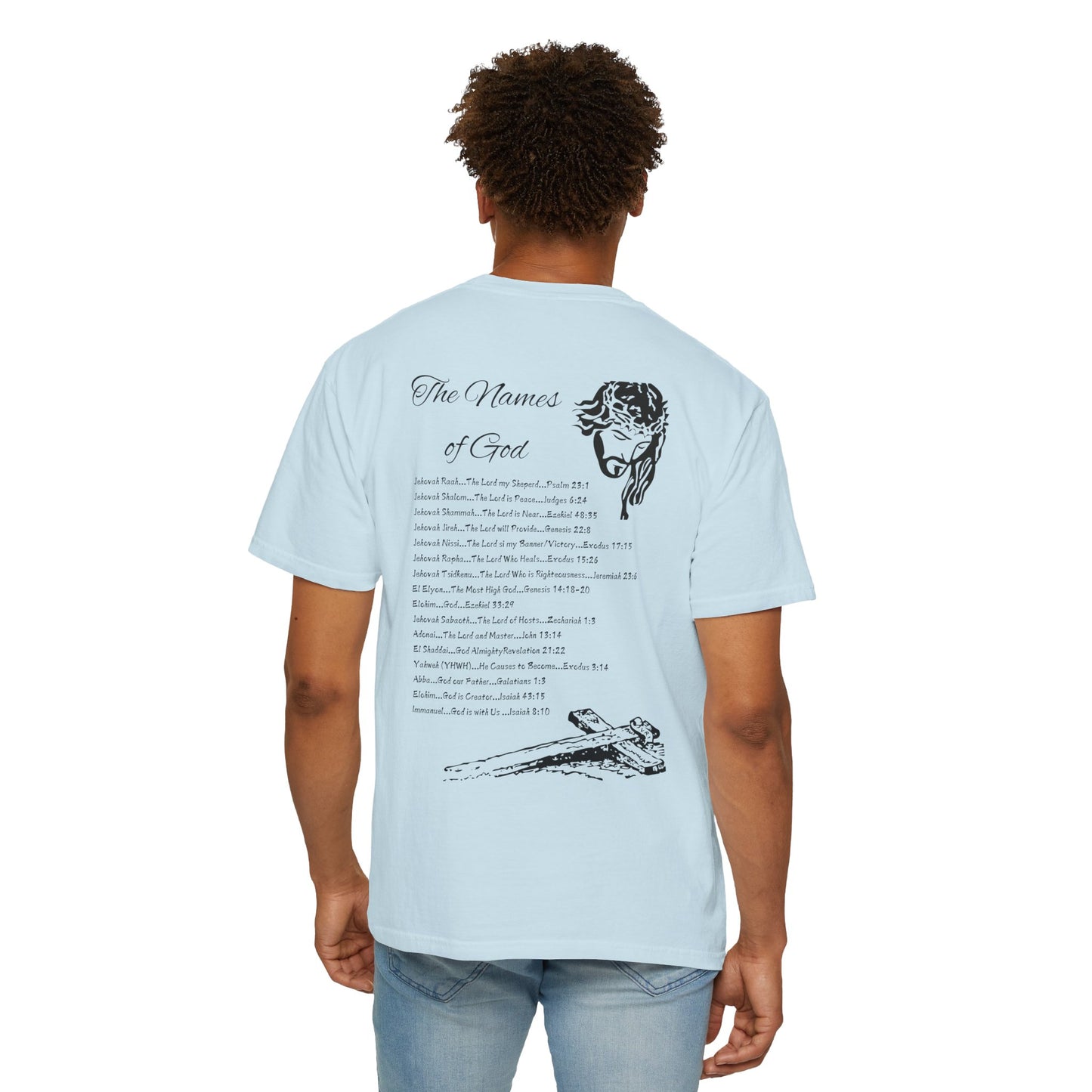 Names of God Faith Inspired Streetwear