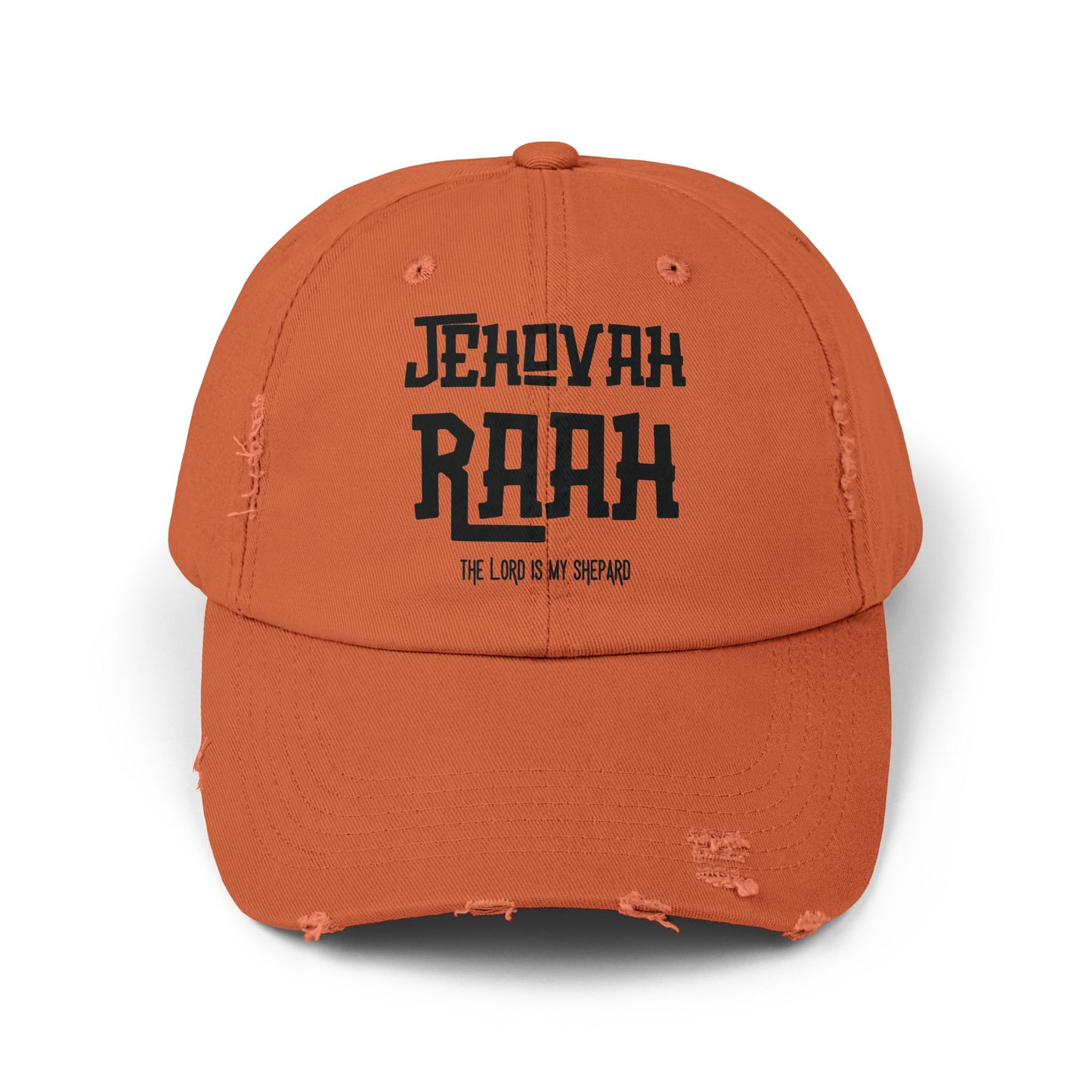 Jehovah Raah Distressed Cap - Vintage