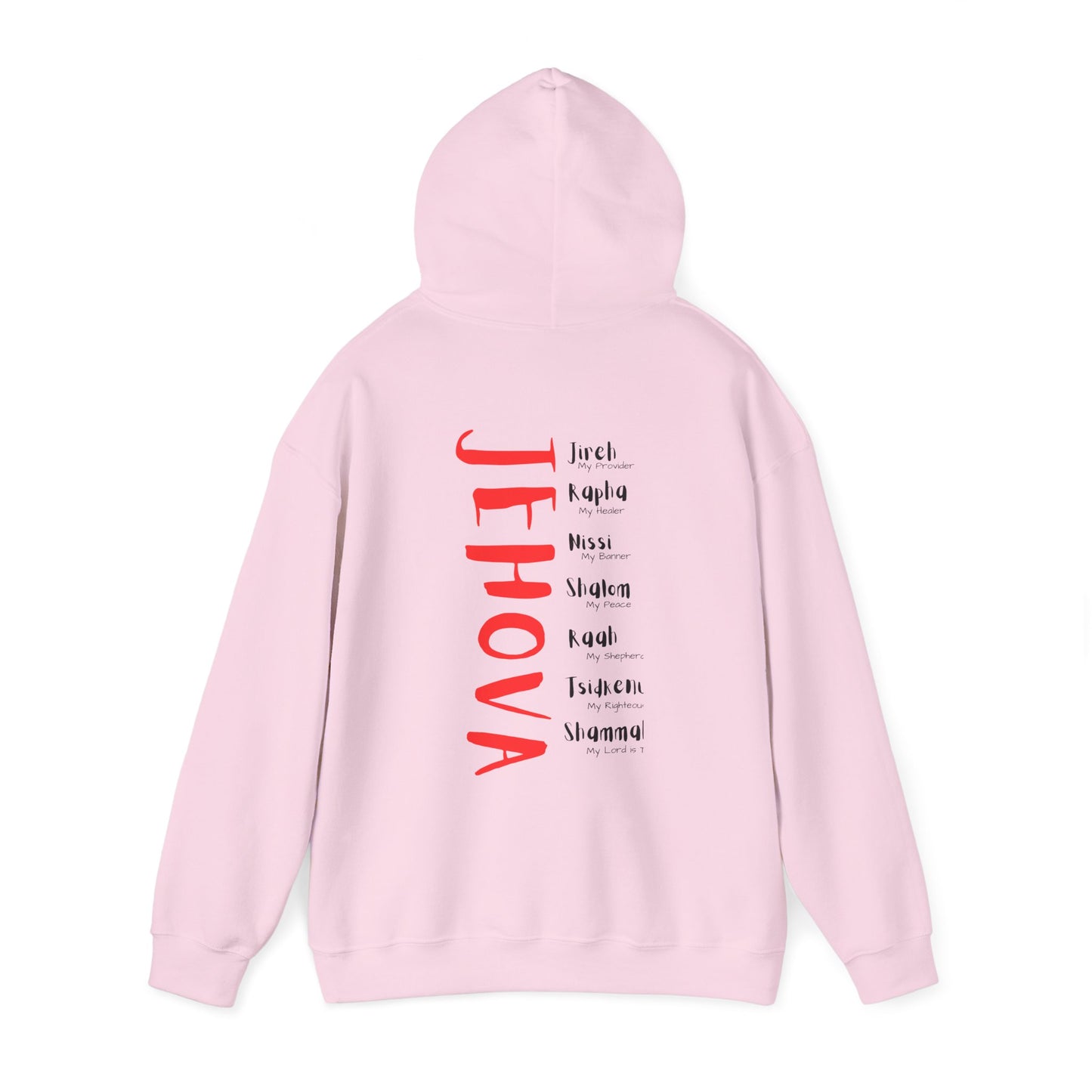 Jehovah Hooded Sweatshirt - Comfort and Spirituality