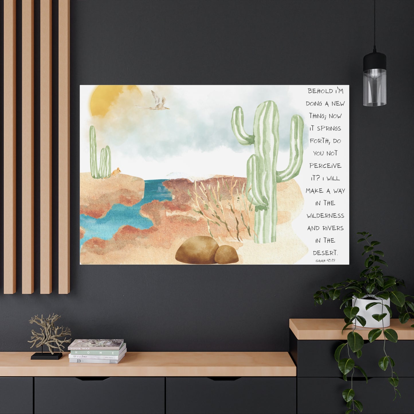 Isaiah 43:19 Canvas Art