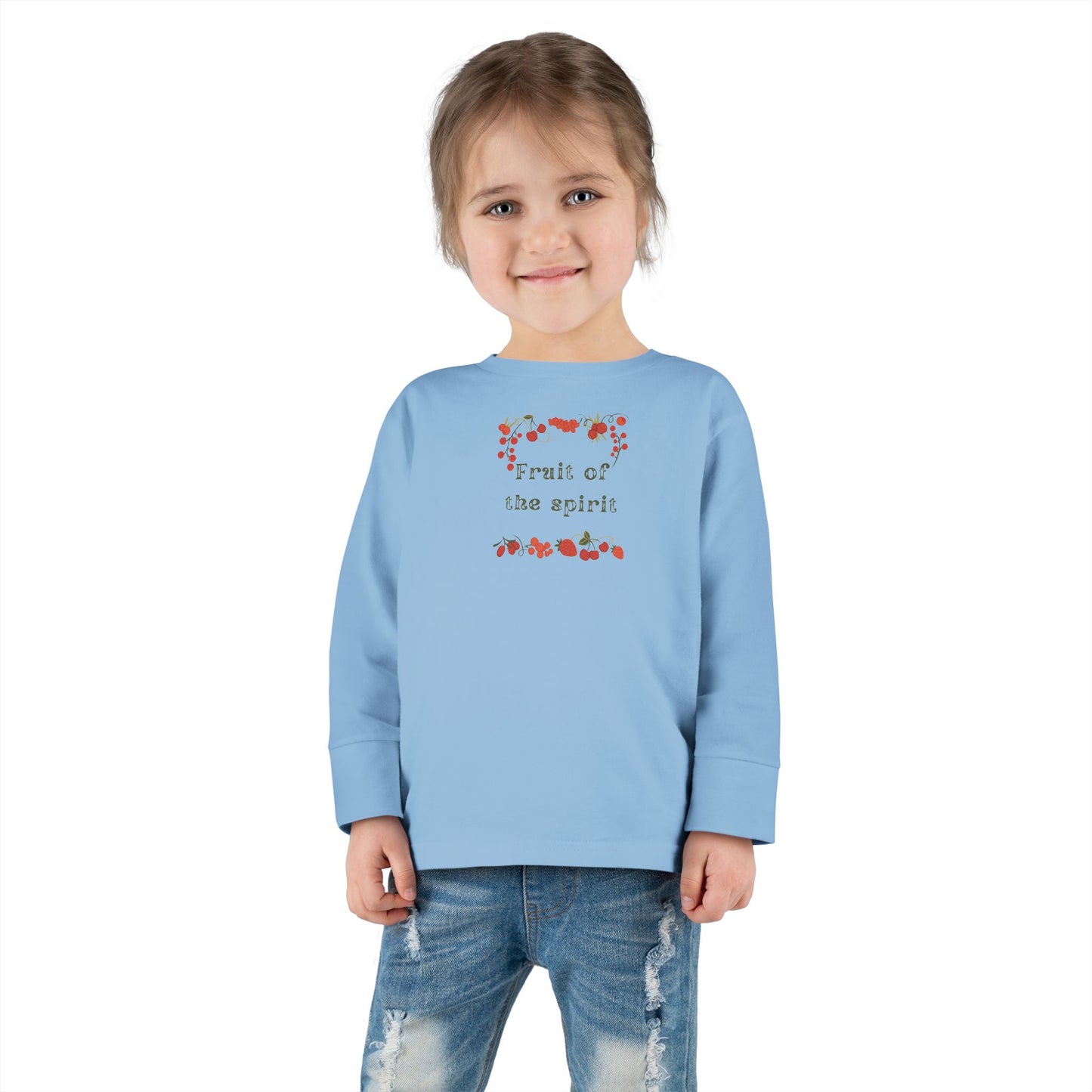 Fruitofhe Spirit Toddler Long Sleeve Tee