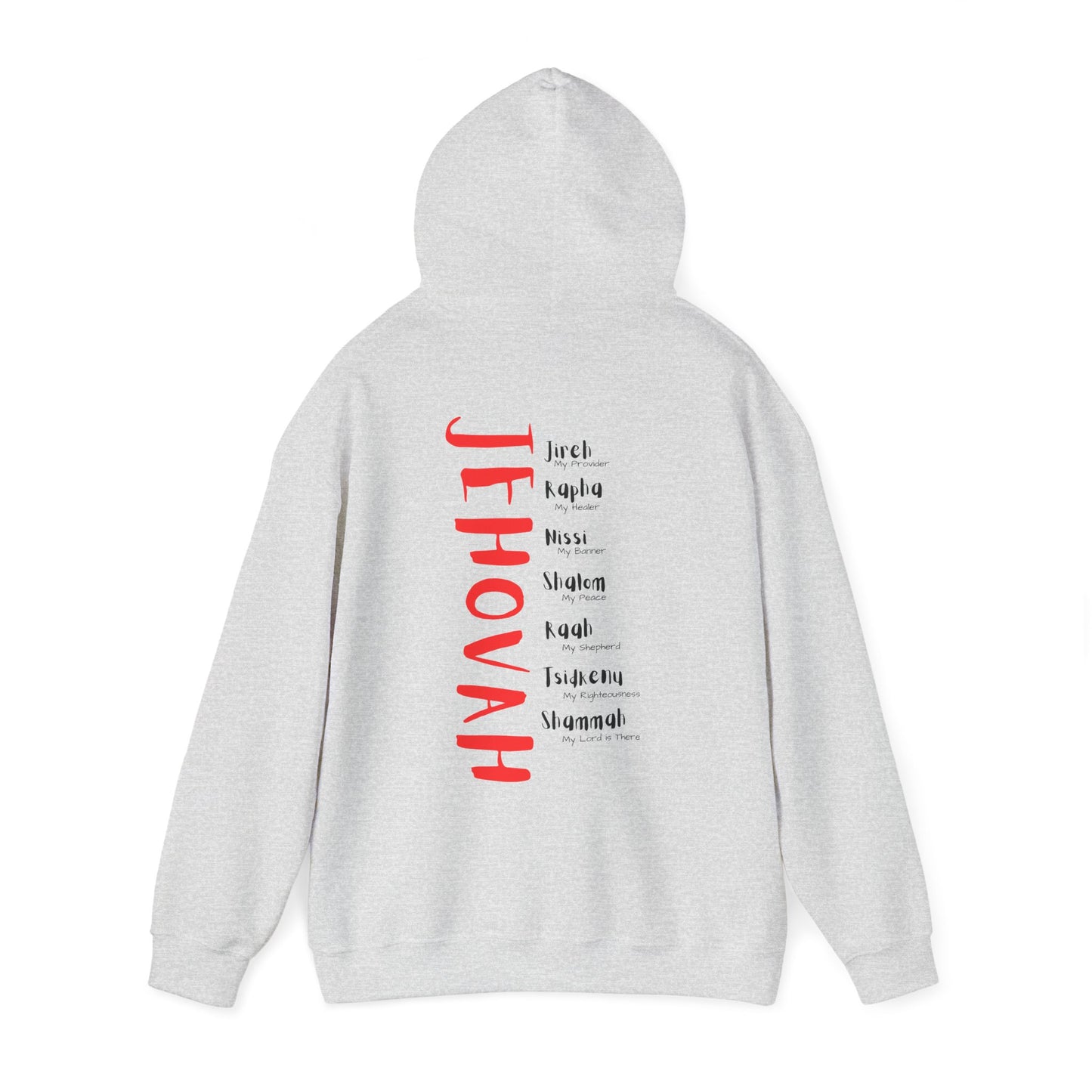 Jehovah Hooded Sweatshirt - Comfort and Spirituality