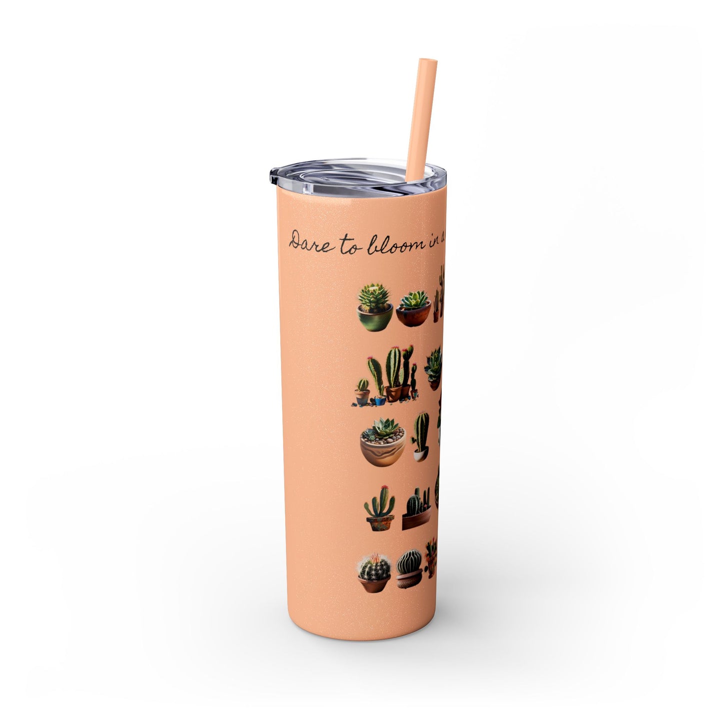Dare to Bloom Tumbler Cup