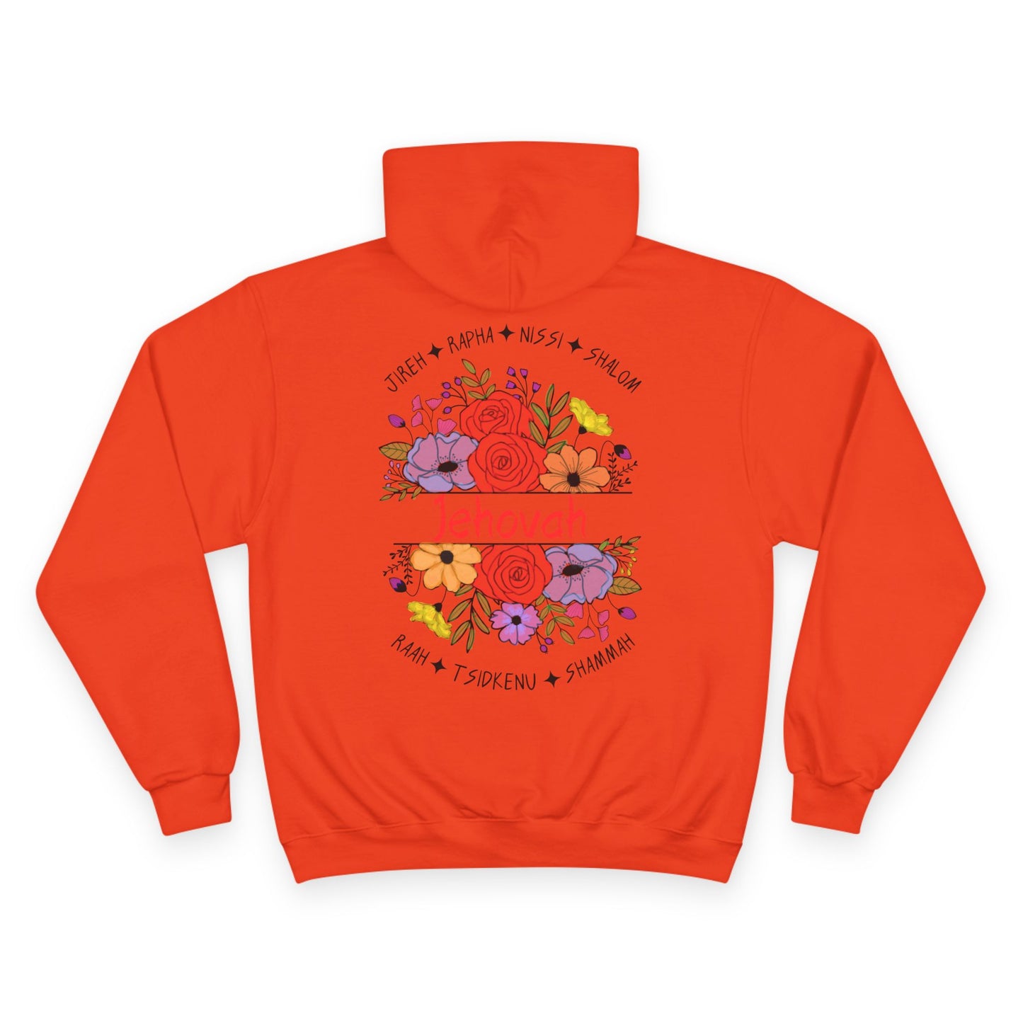 Names of Jehovah Champion Hoodie