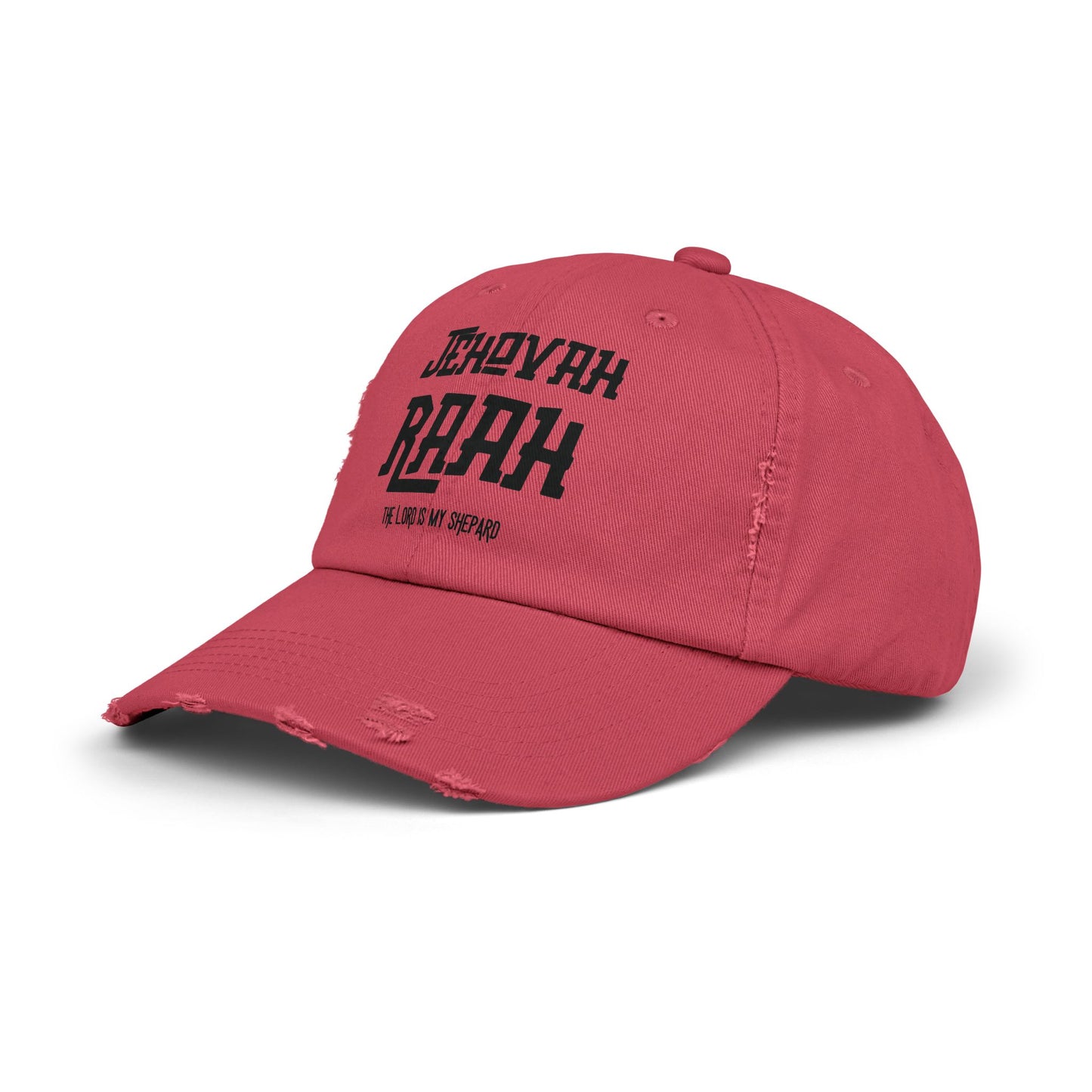 Jehovah Raah Distressed Cap - Vintage
