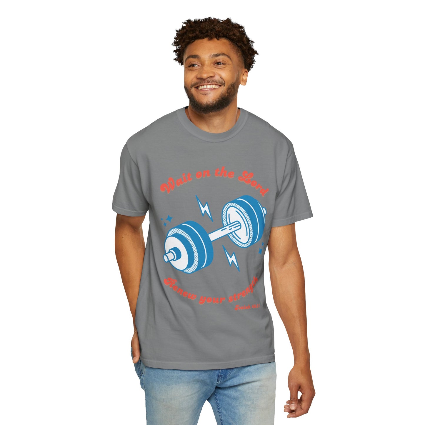 Wait on the Lord Renew your Strength unisex t-shirt