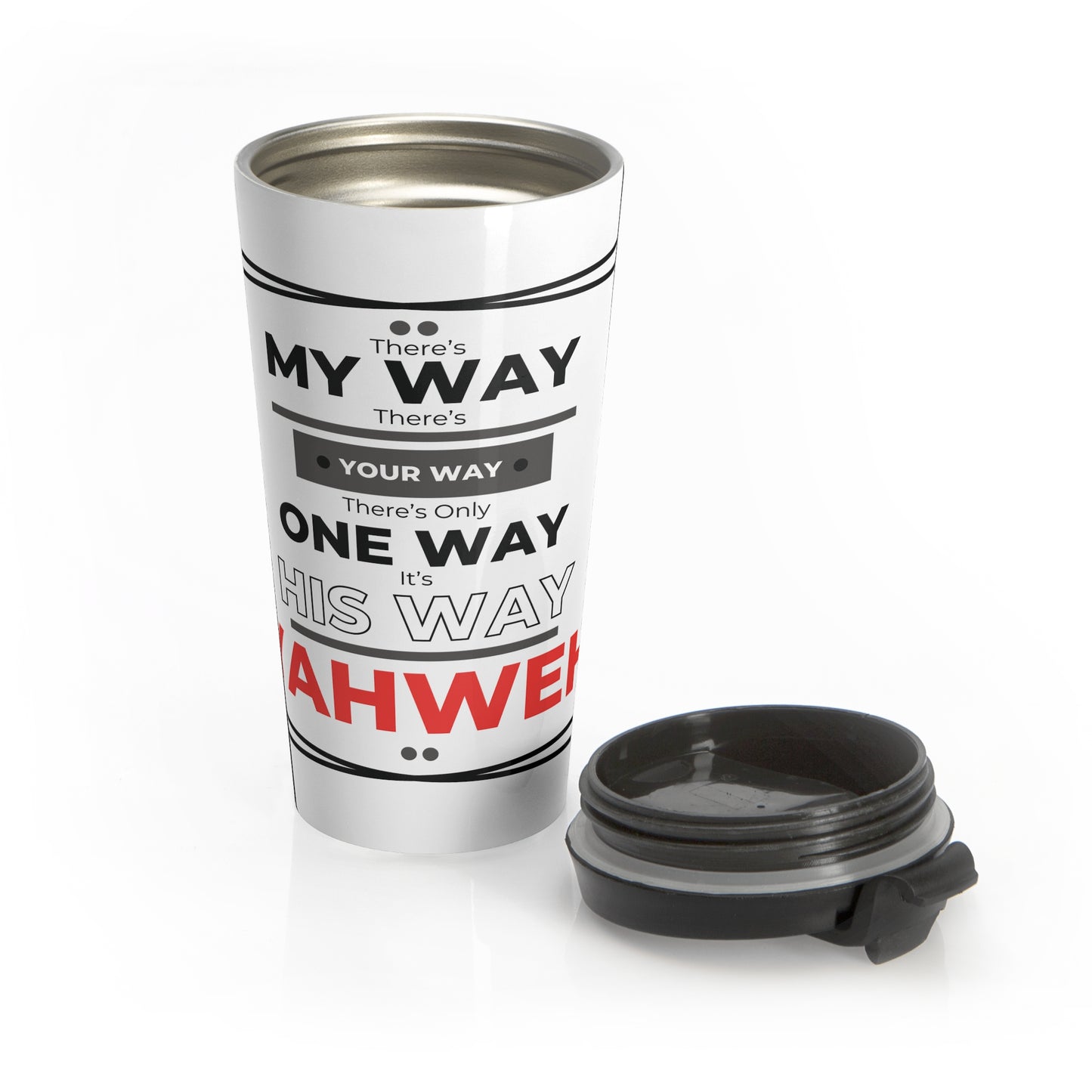 Yahweh Stainless Steel Travel Mug