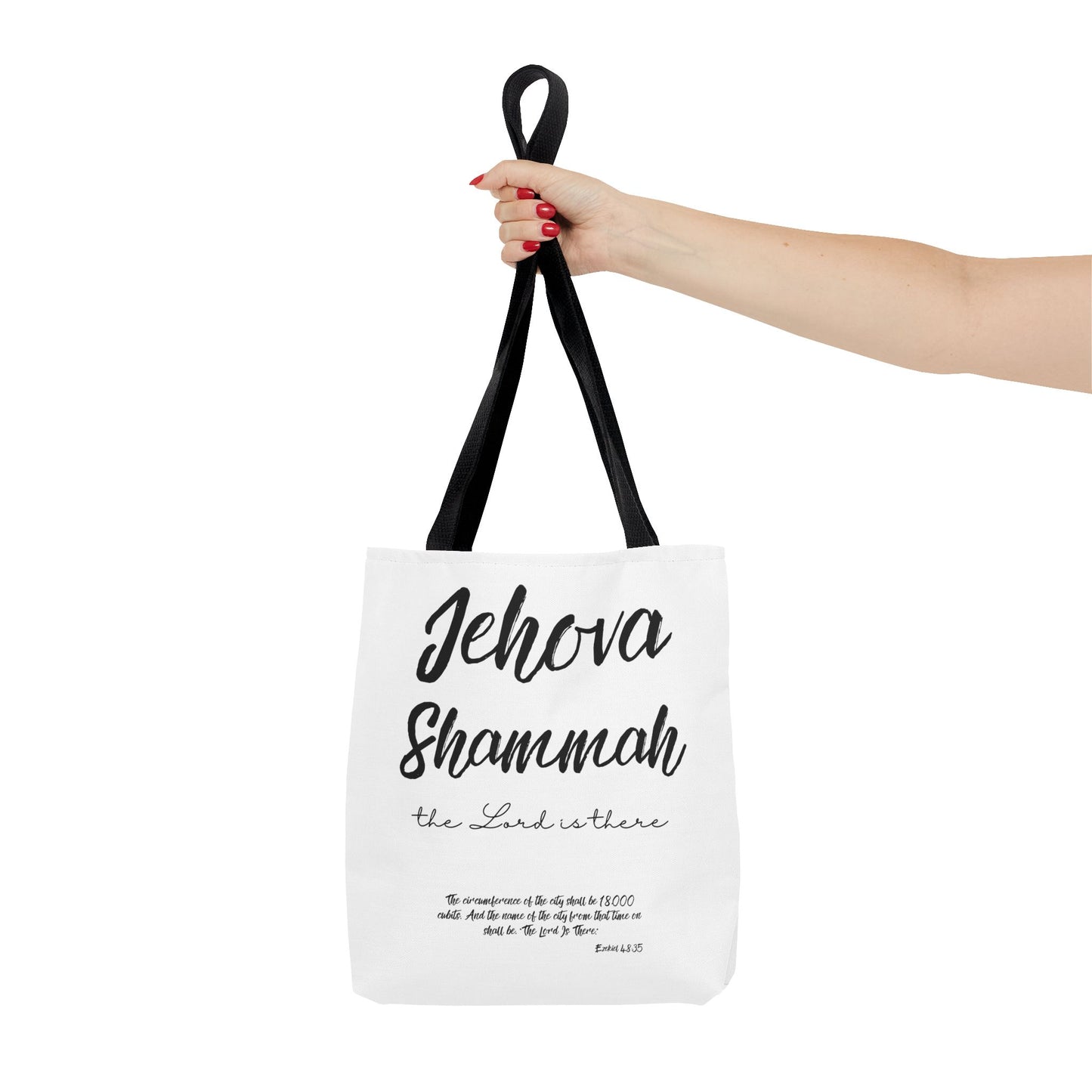 Jehova Shammah Tote Bag