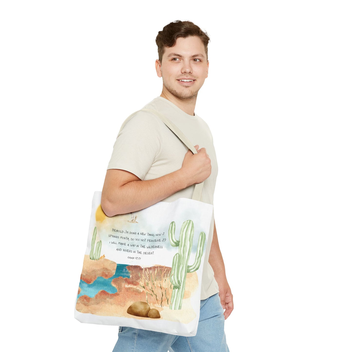 Isaiah 43:19 Tote Bag
