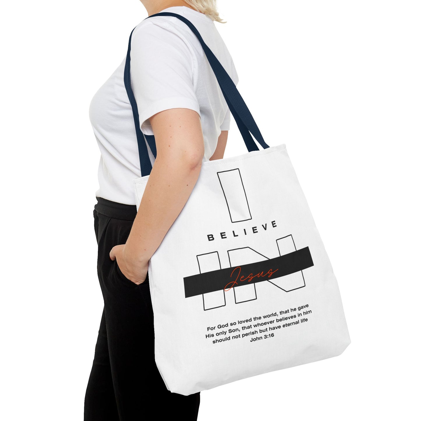 I Believe in Jesus Tote Bag