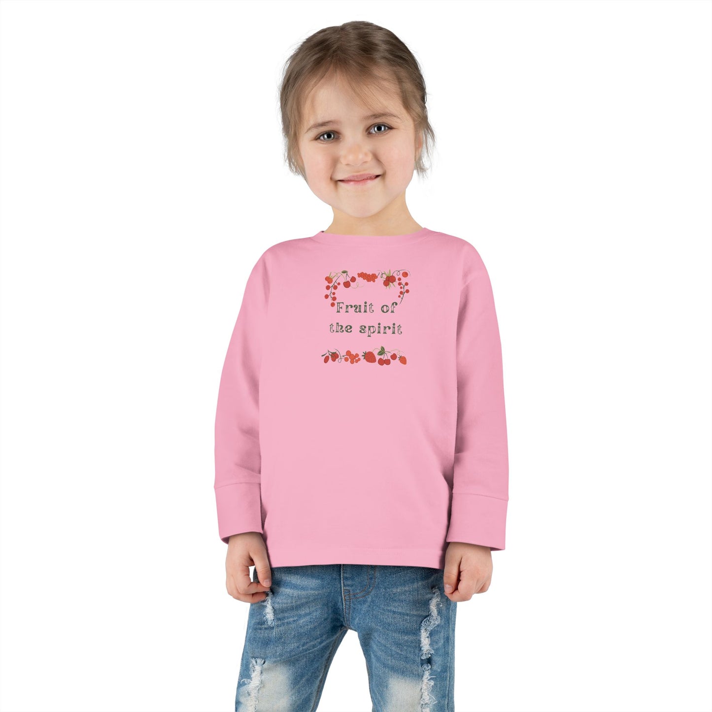 Fruitofhe Spirit Toddler Long Sleeve Tee