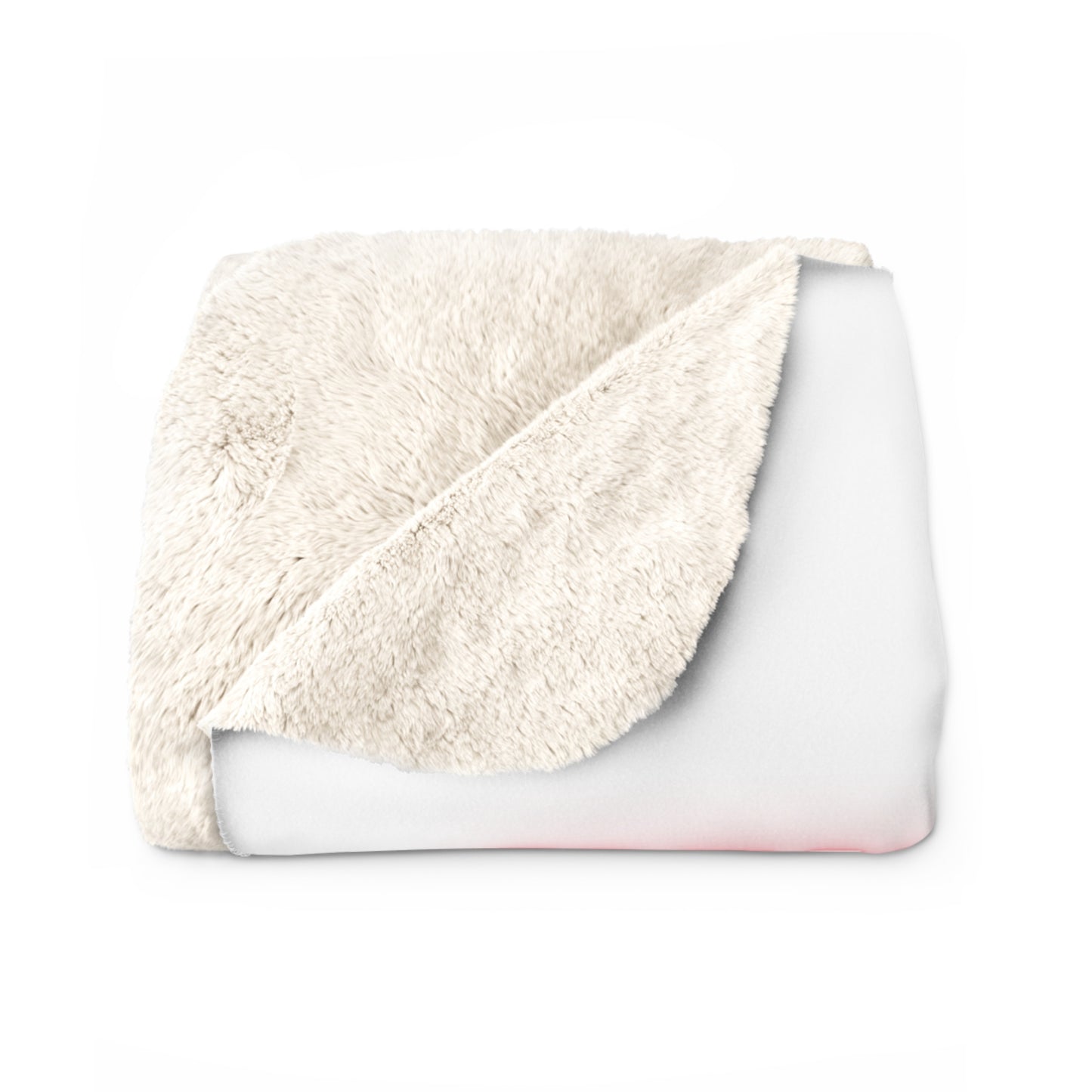 Purr-fect Day Sherpa Fleece Blanket with Cat Design