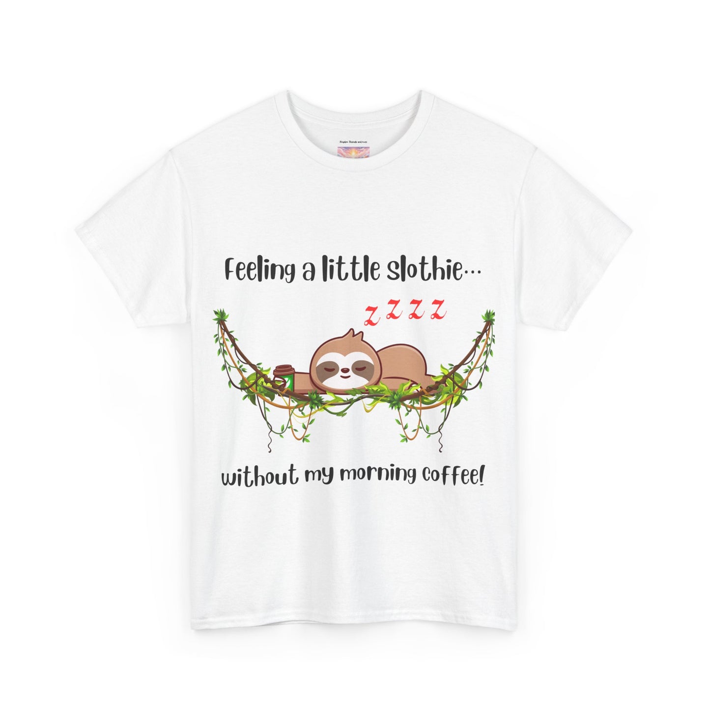 Feeling Slothie Heavy Cotton Tee