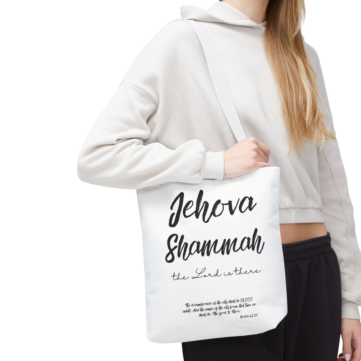 Jehova Shammah Tote Bag