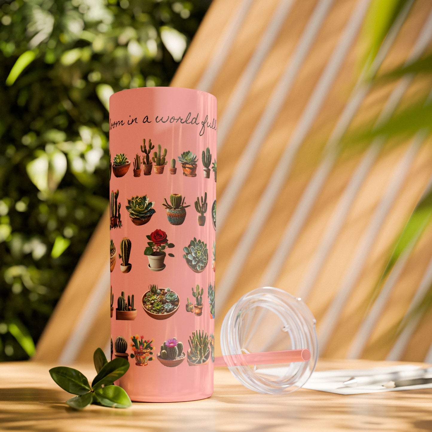 Dare to Bloom 20 oz Tumbler Cup