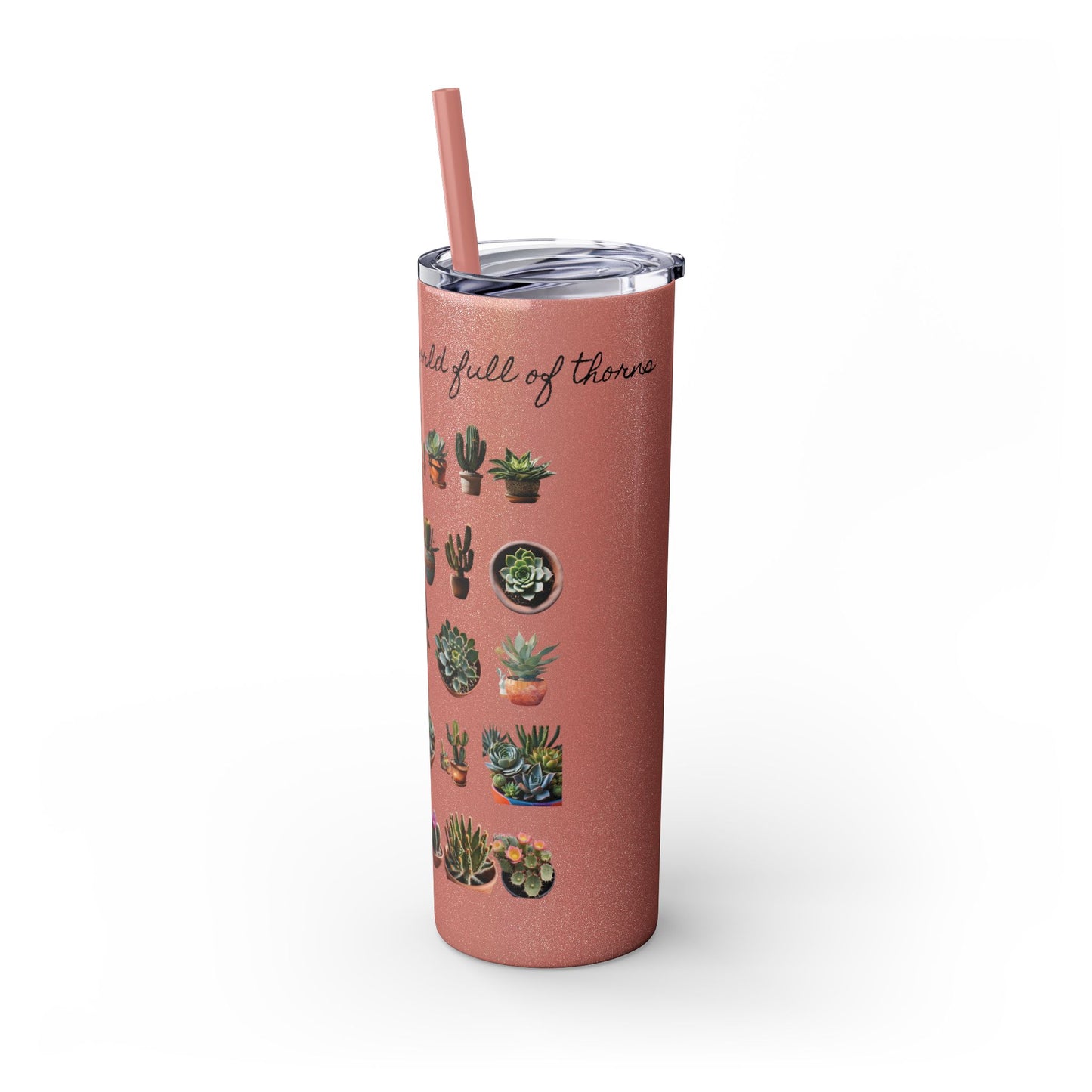 Dare to Bloom Tumbler Cup